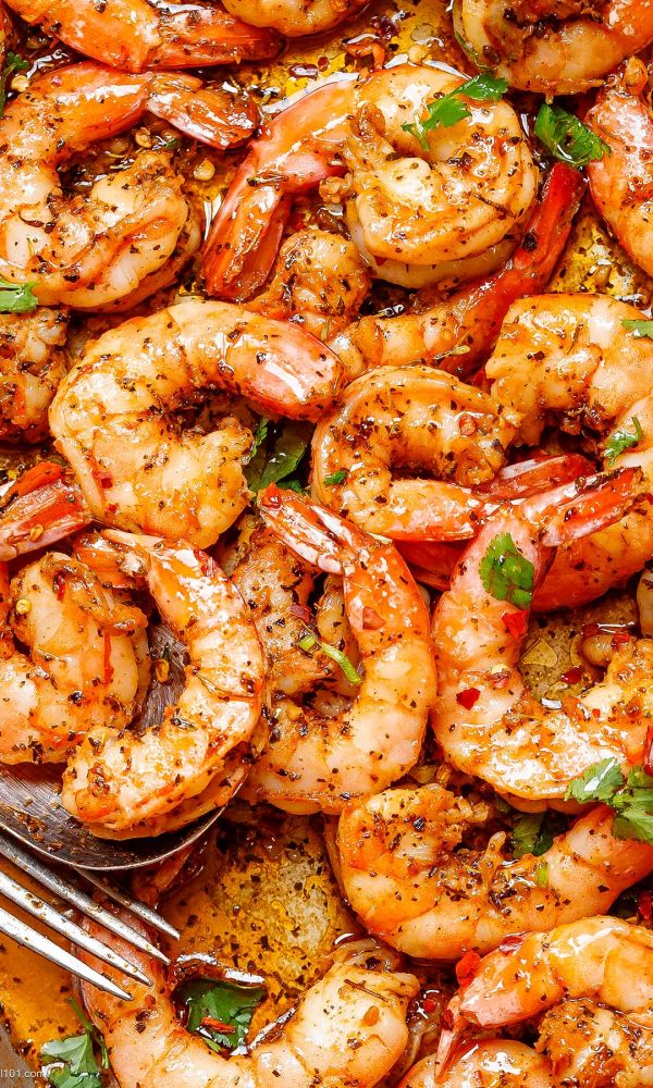 10-Minute Shrimp Sheet Pan