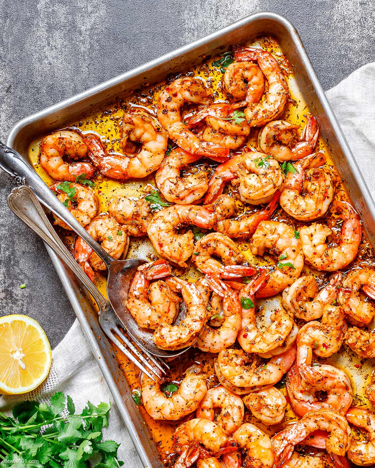 baked Sheet Pan Shrimp Recipe