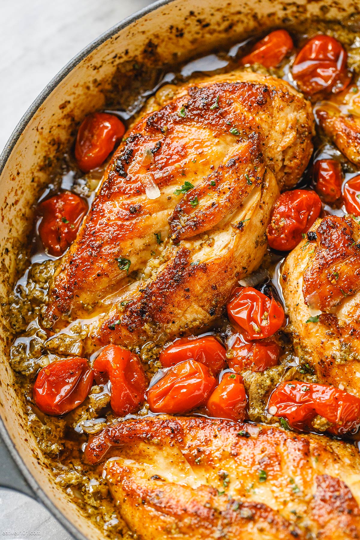 best Creamy Pesto Chicken Recipe