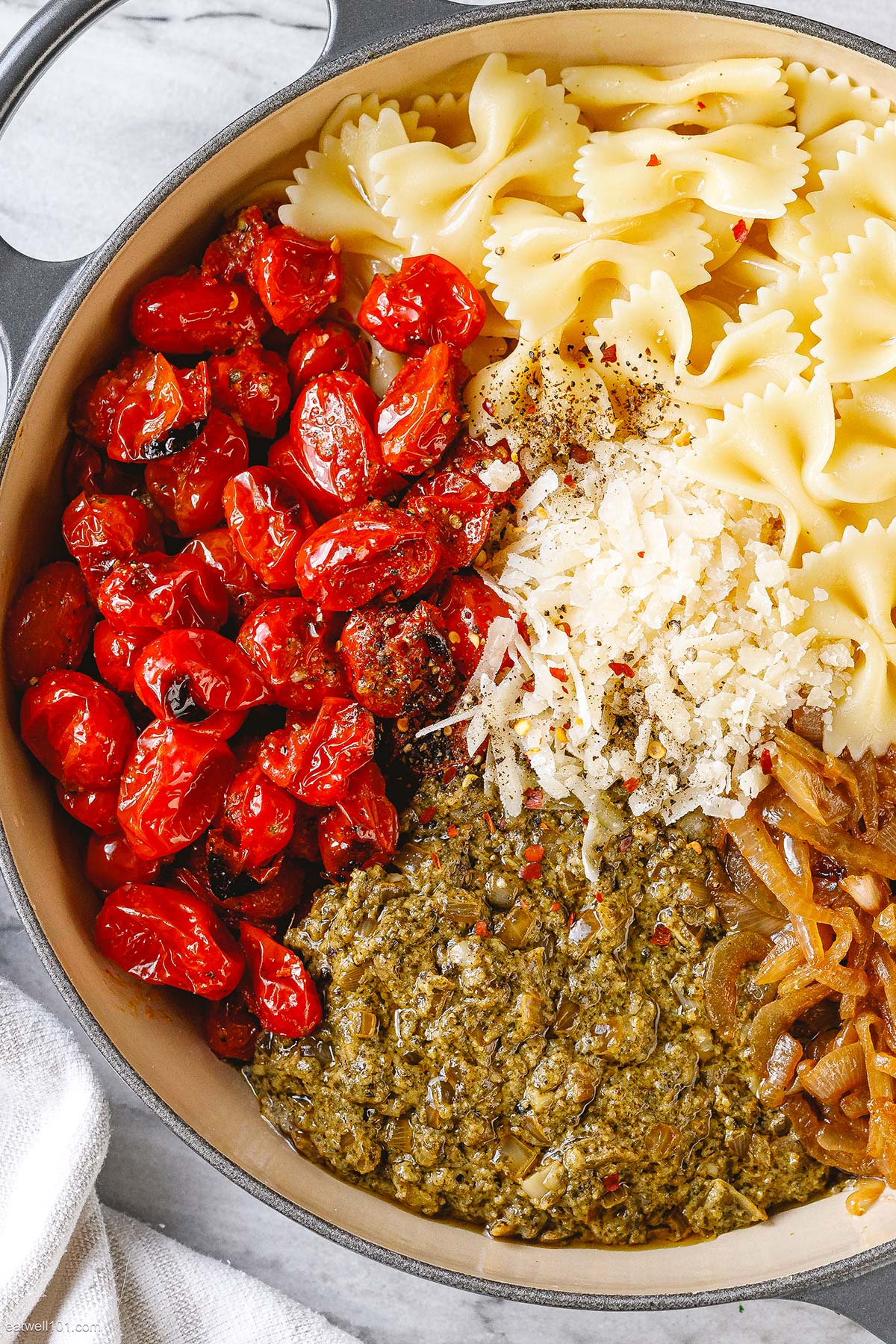 creamy pesto pasta recipe