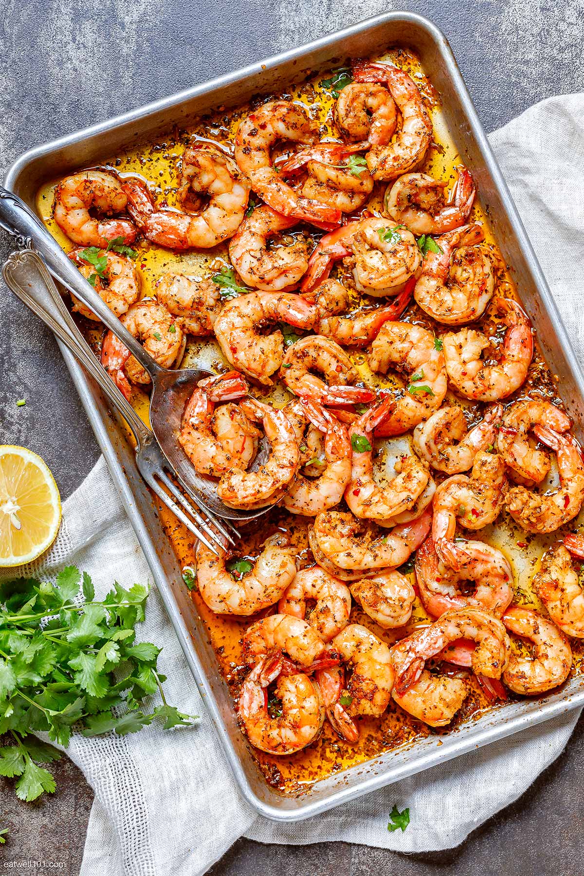 10-Minute Shrimp Sheet Pan