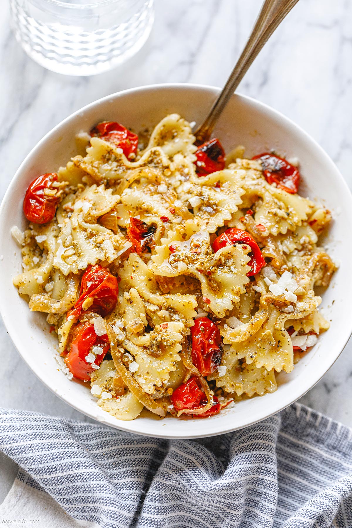 quick pesto pasta recipe