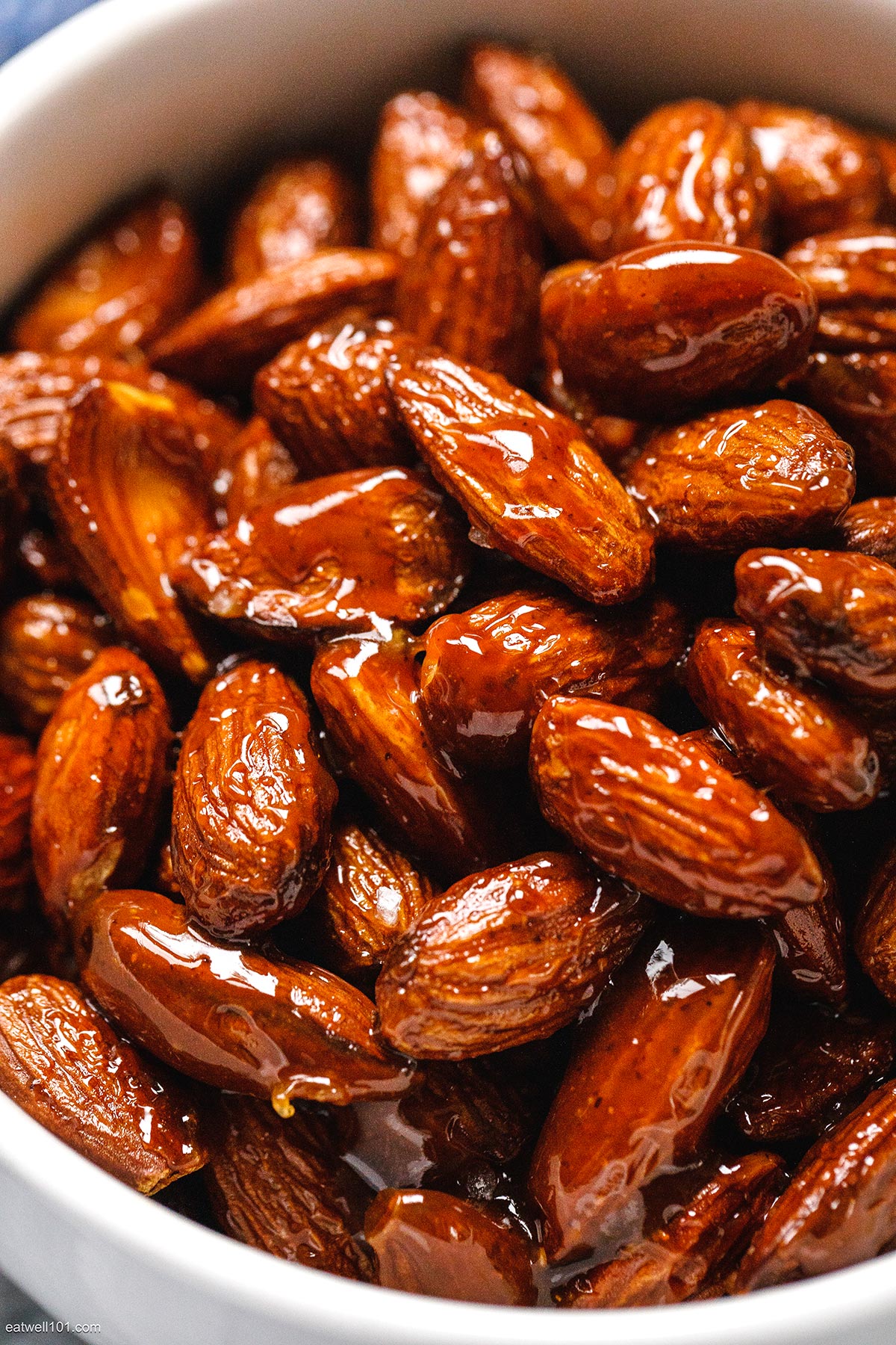 savory sweet roasted almonds