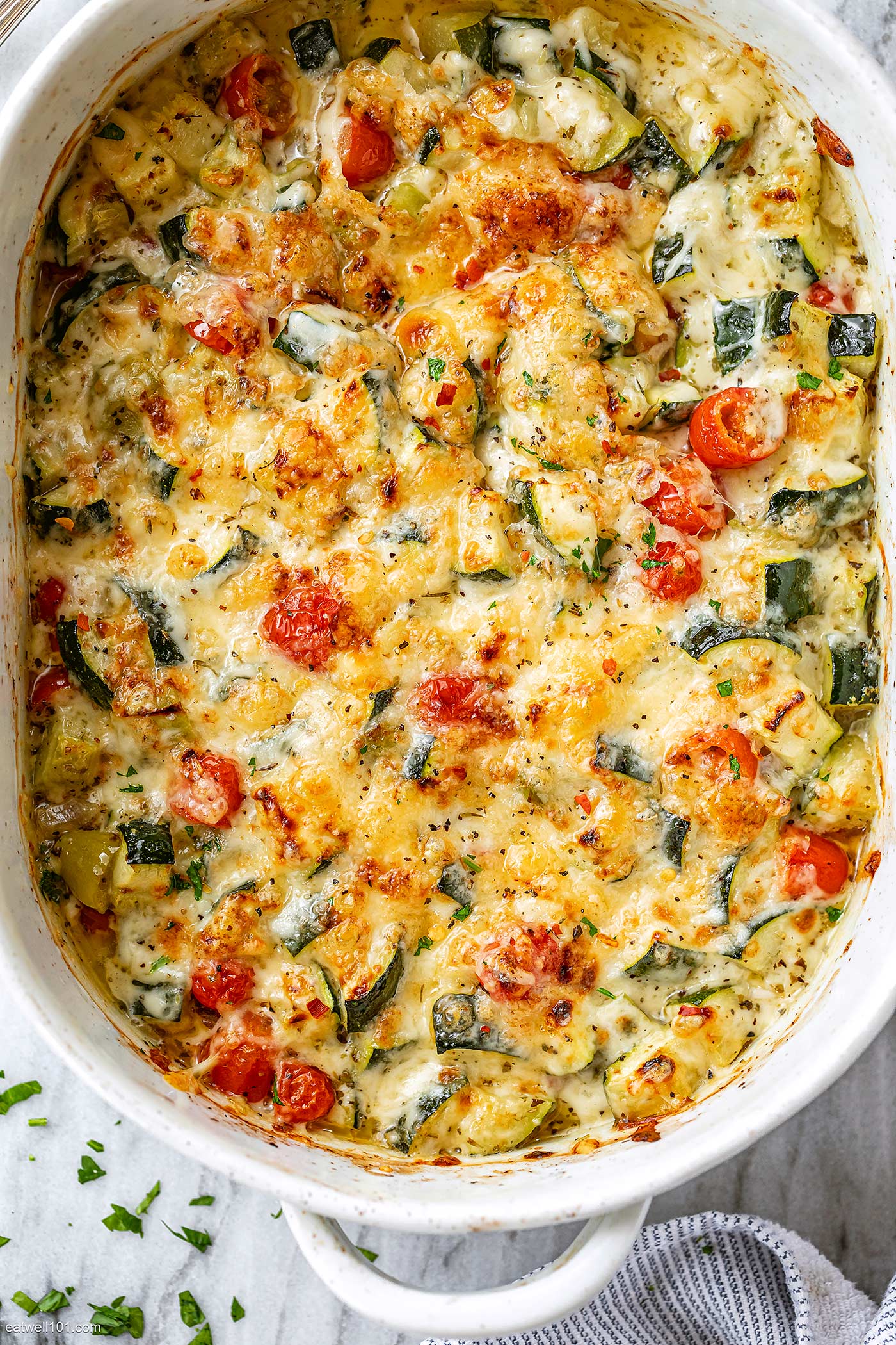 Cheesy Zucchini Bake Recipe
