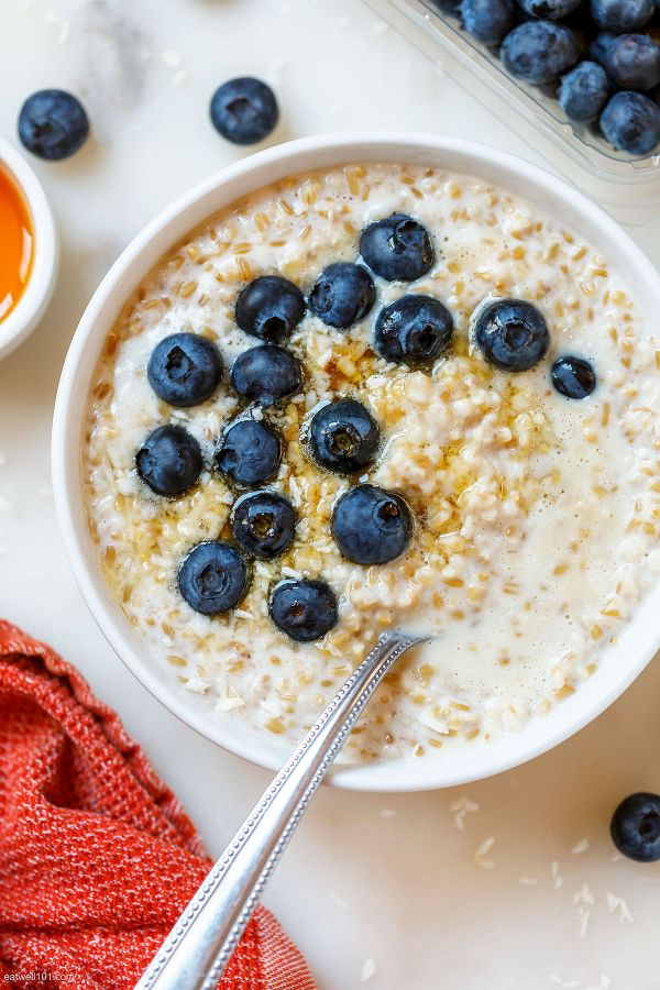 Instant Pot Coconut Steel-Cut Oats
