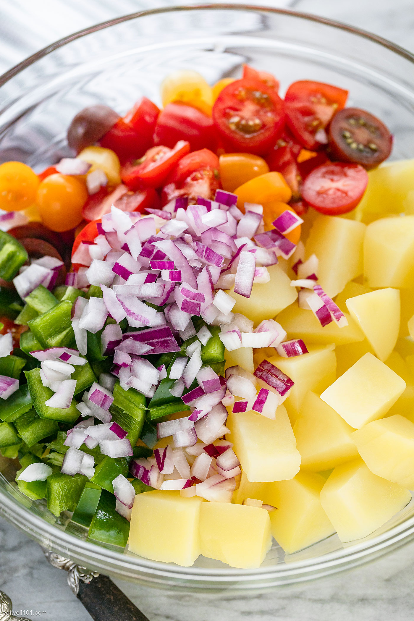Tomato Potato Salad Recipe 1