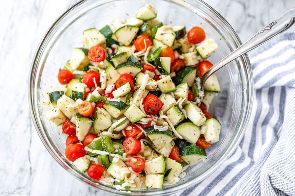 Baked Zucchini and Cheese