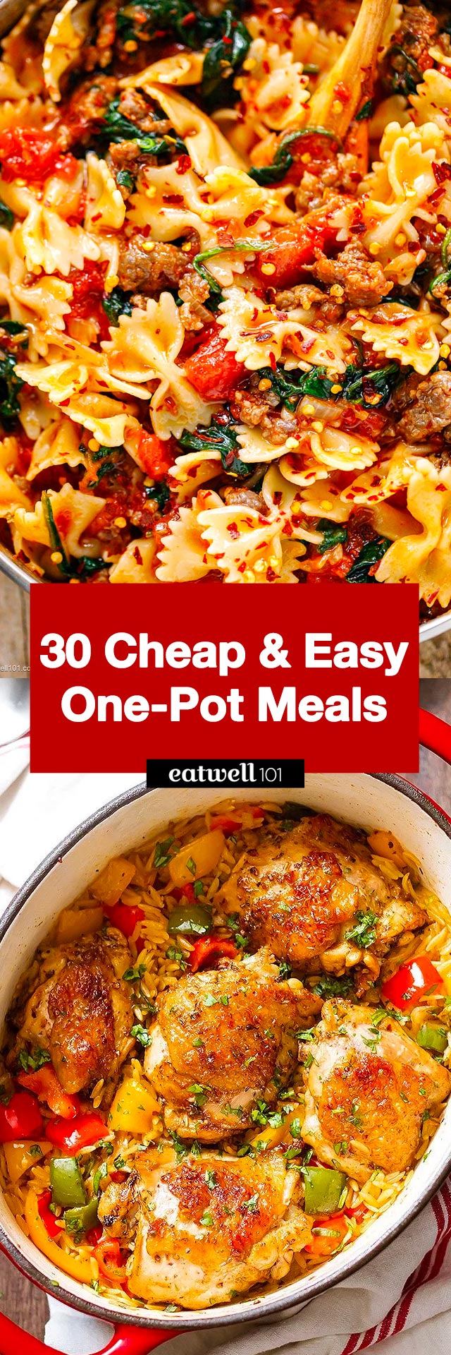 50 Easy One Pot Meals - Best One Skillet Dinner Recipes