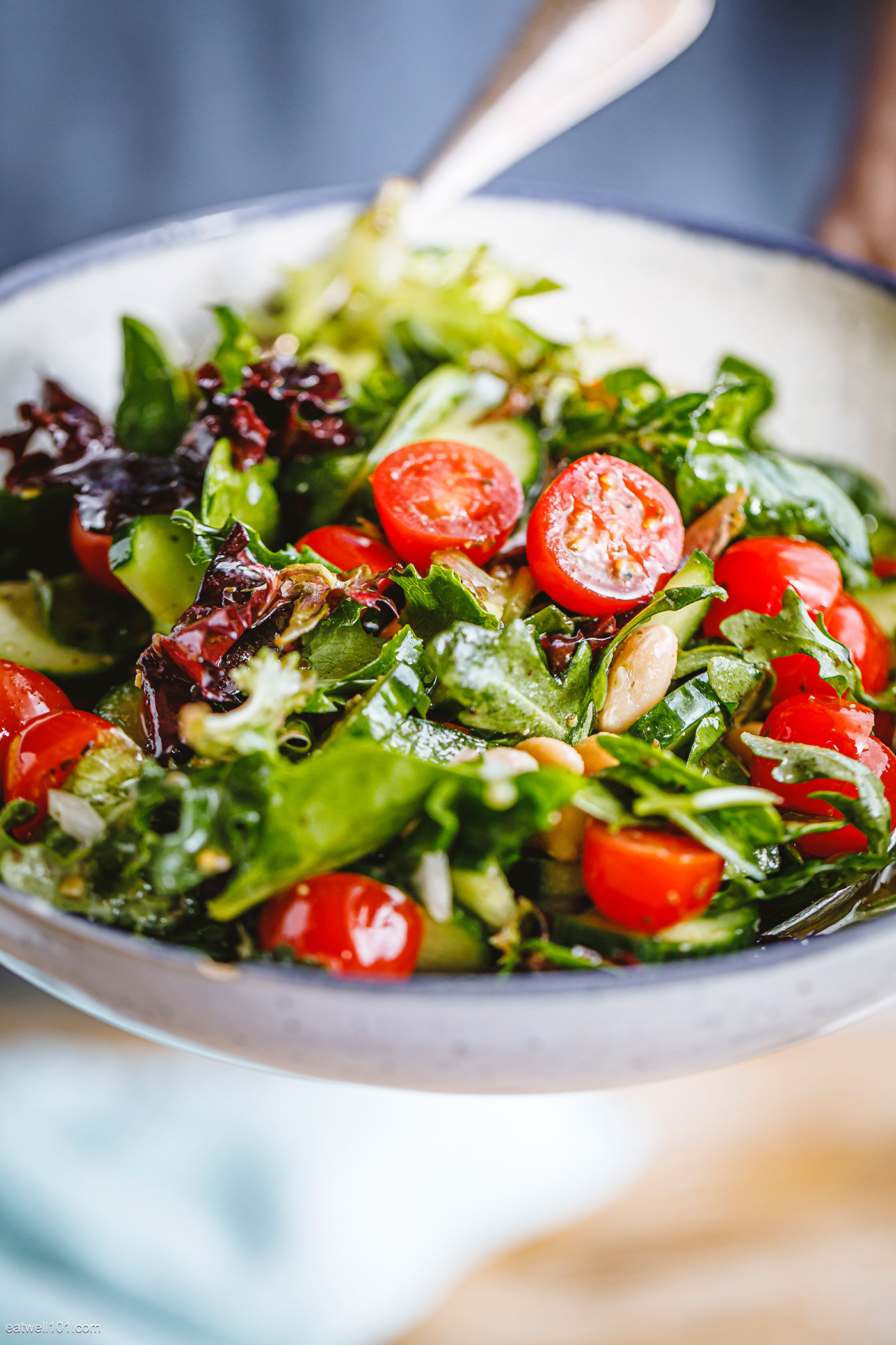 vegan white bean salad