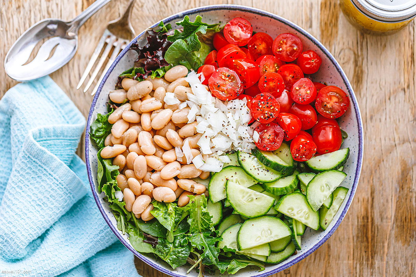 white bean salad ingredients