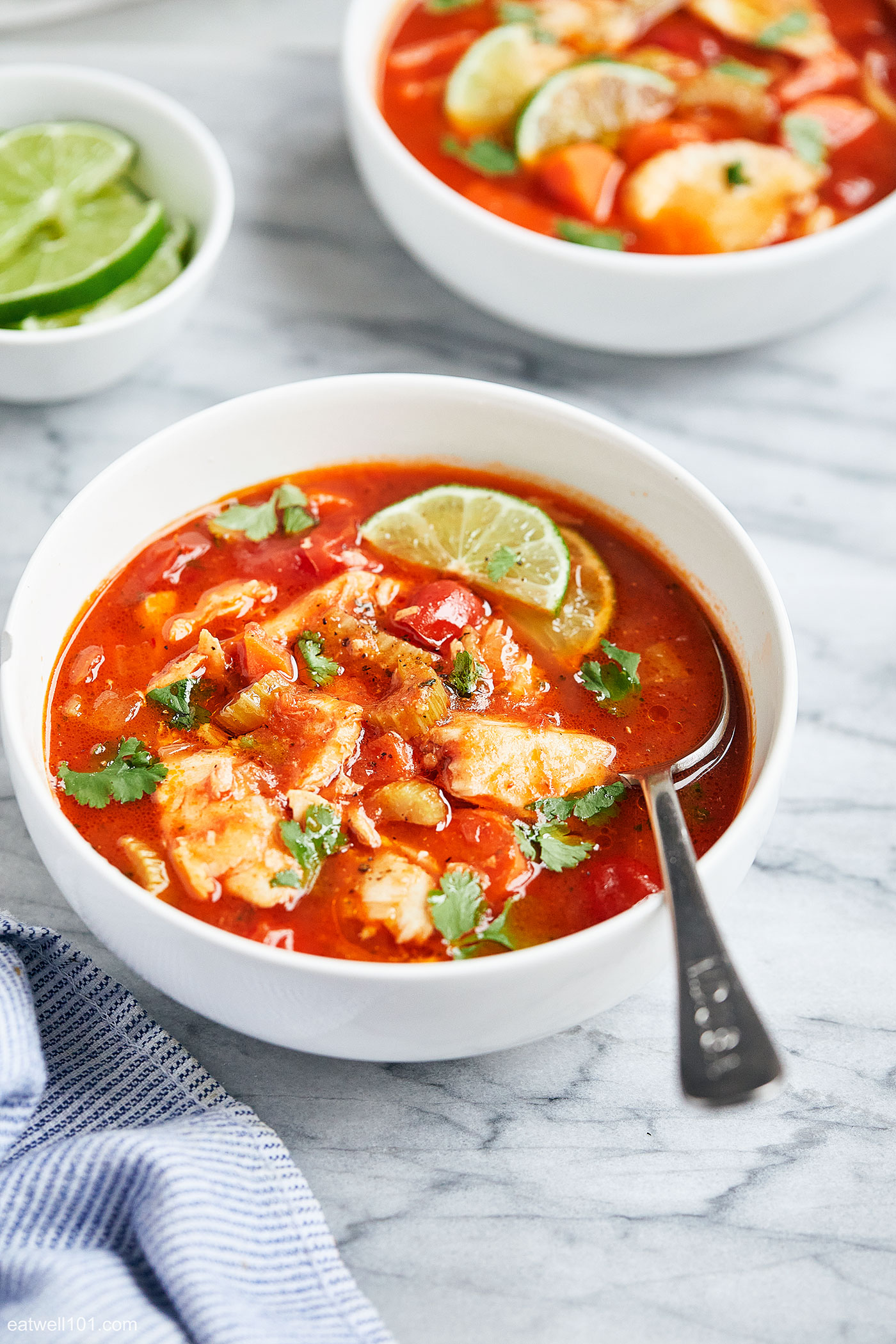 white fish soup