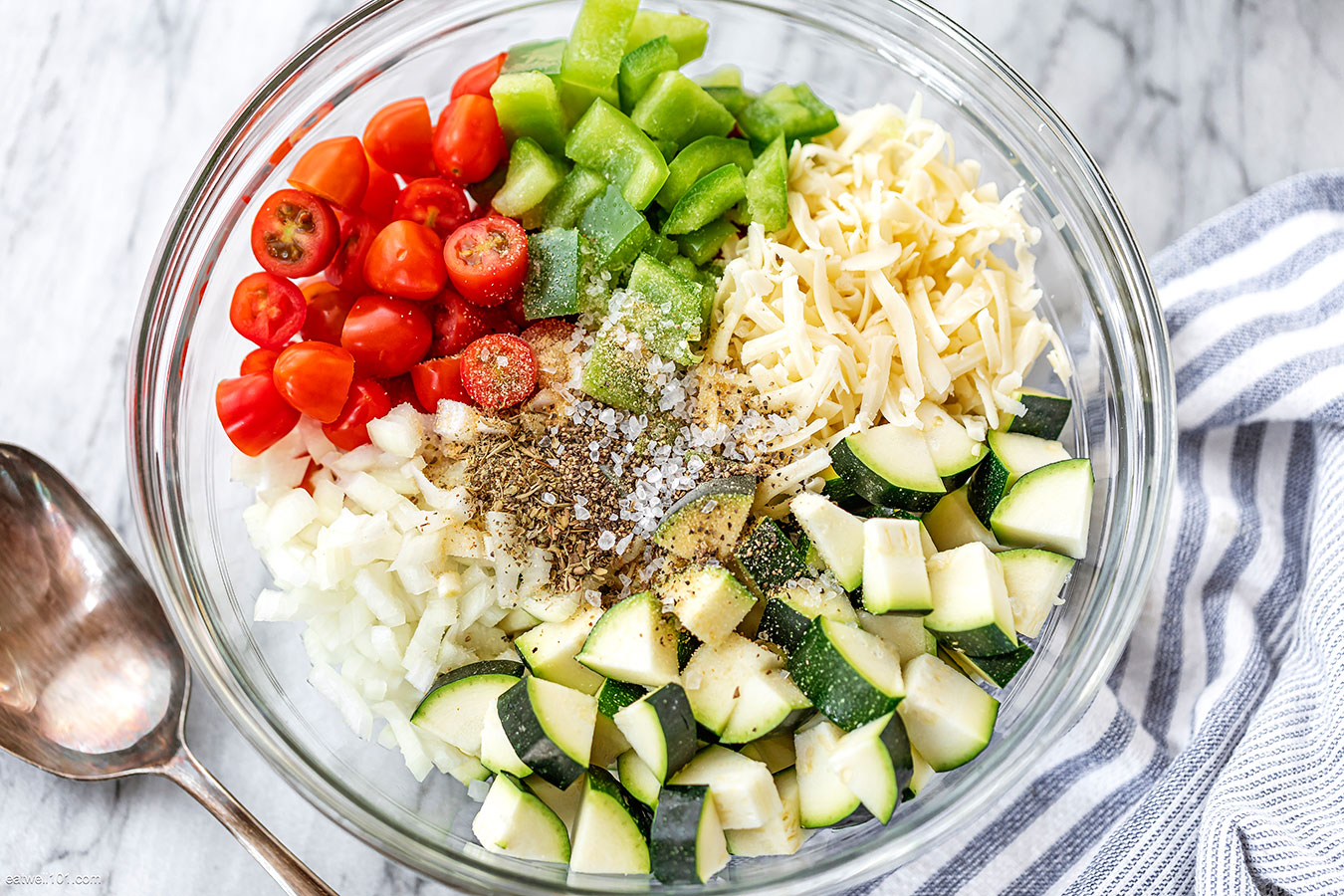 zucchini and cheese casserole ingredients