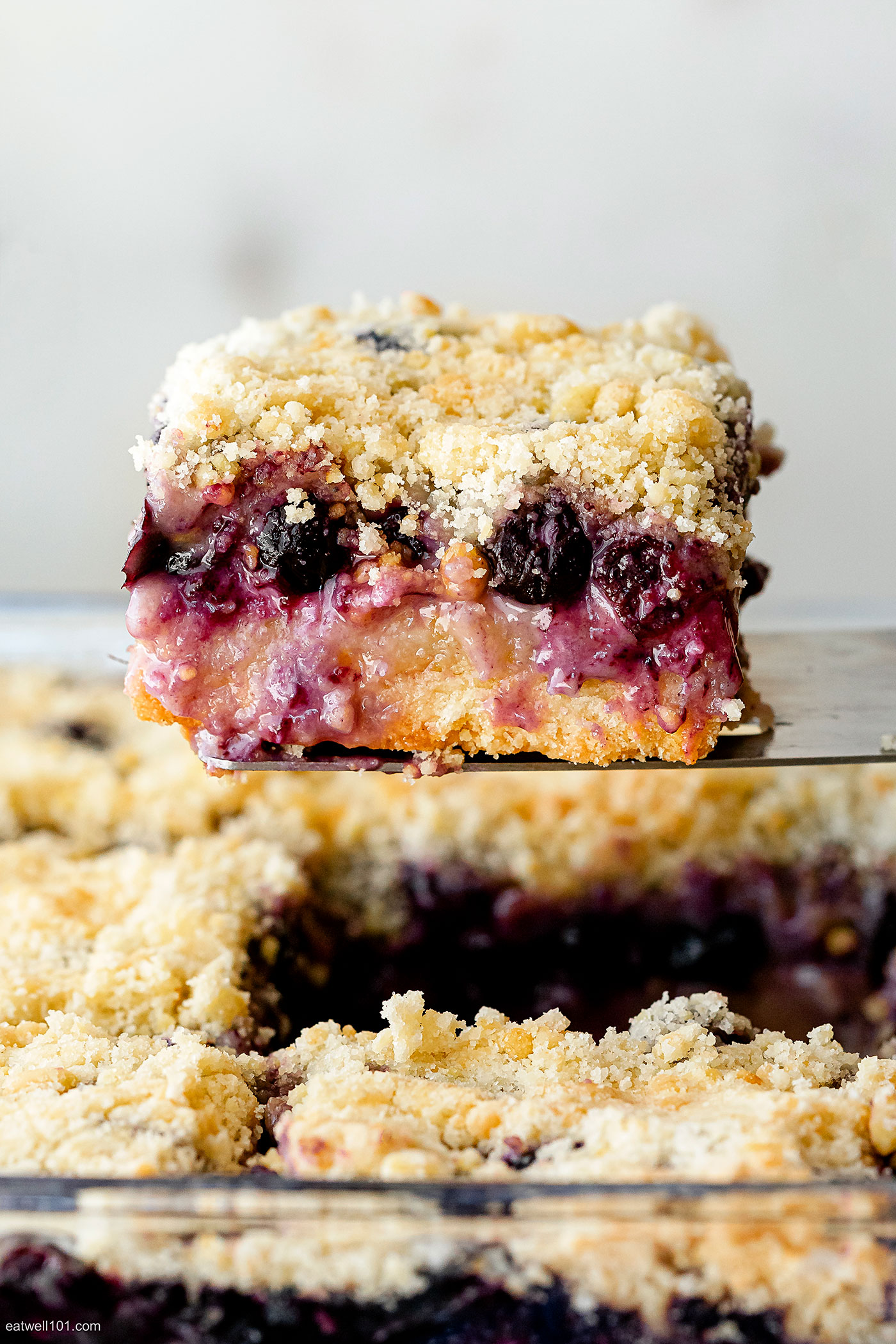 Blueberry Crumble Bars Recipe