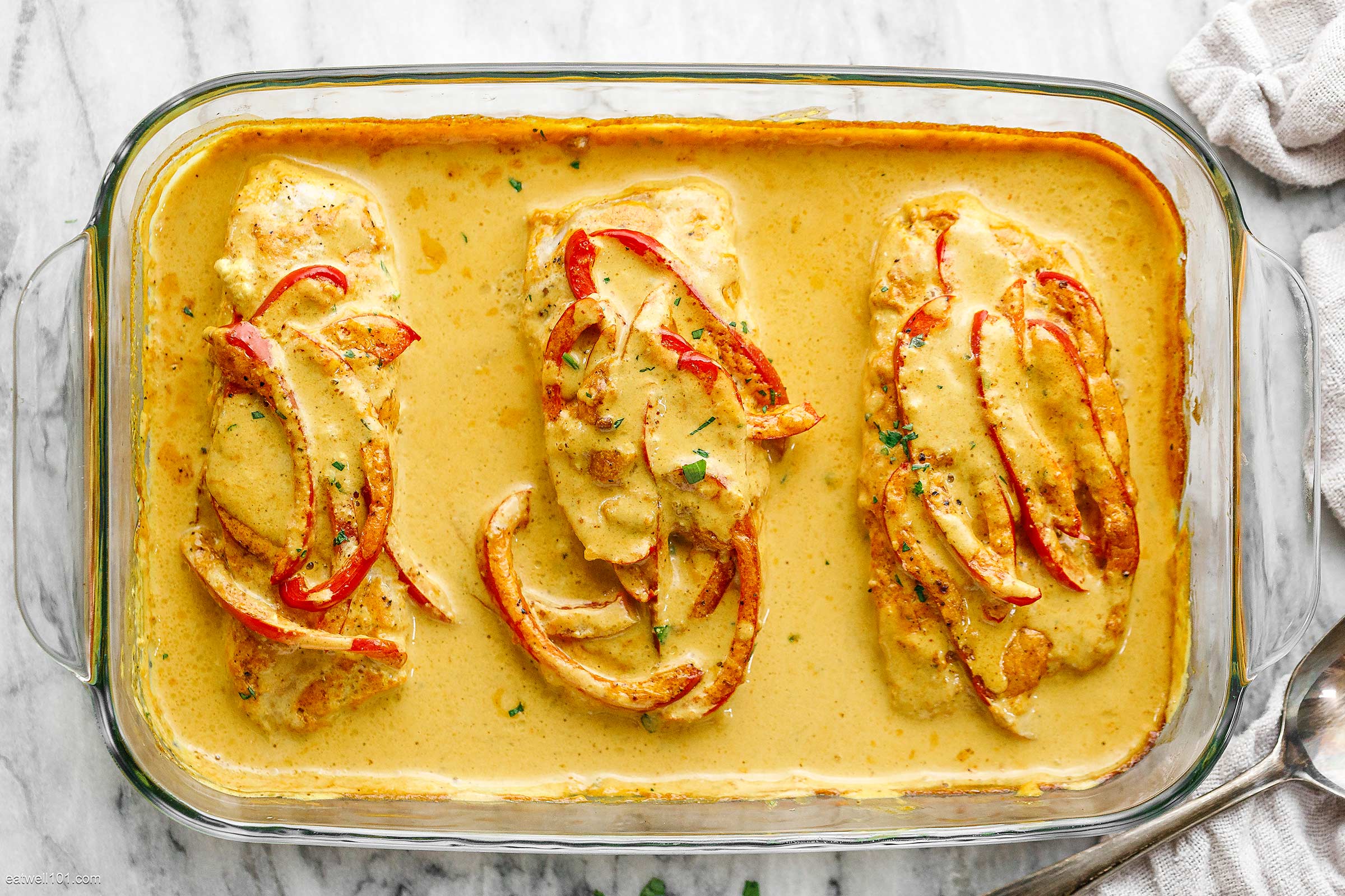 Coconut Curry Baked Cod