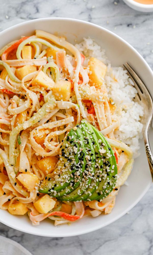 Crab Rice Bowl (10-Minute )