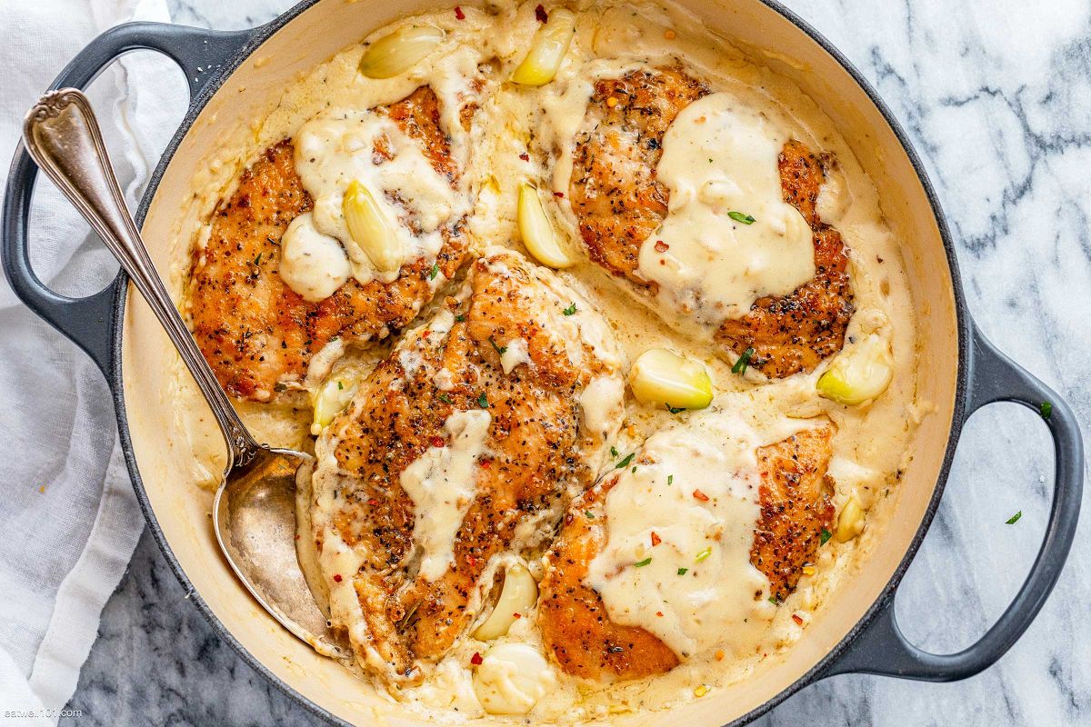 Creamy Garlic Chicken