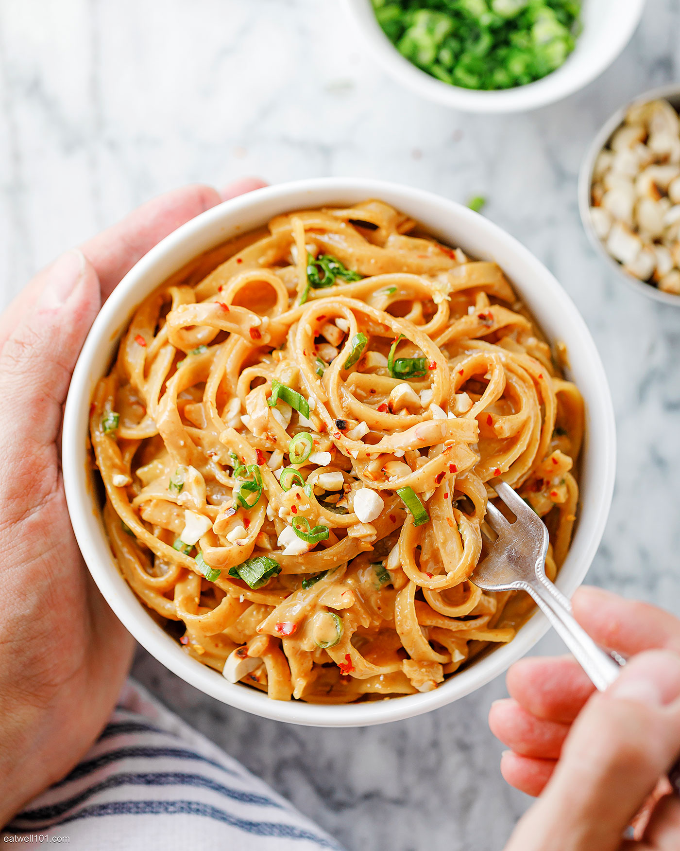 Peanut Butter Noodles Recipe