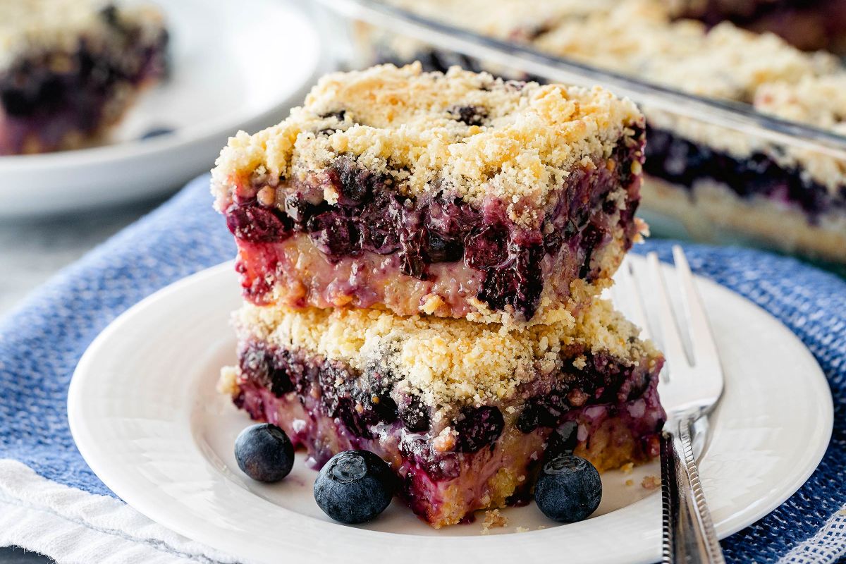 Blueberry Crumb Bars