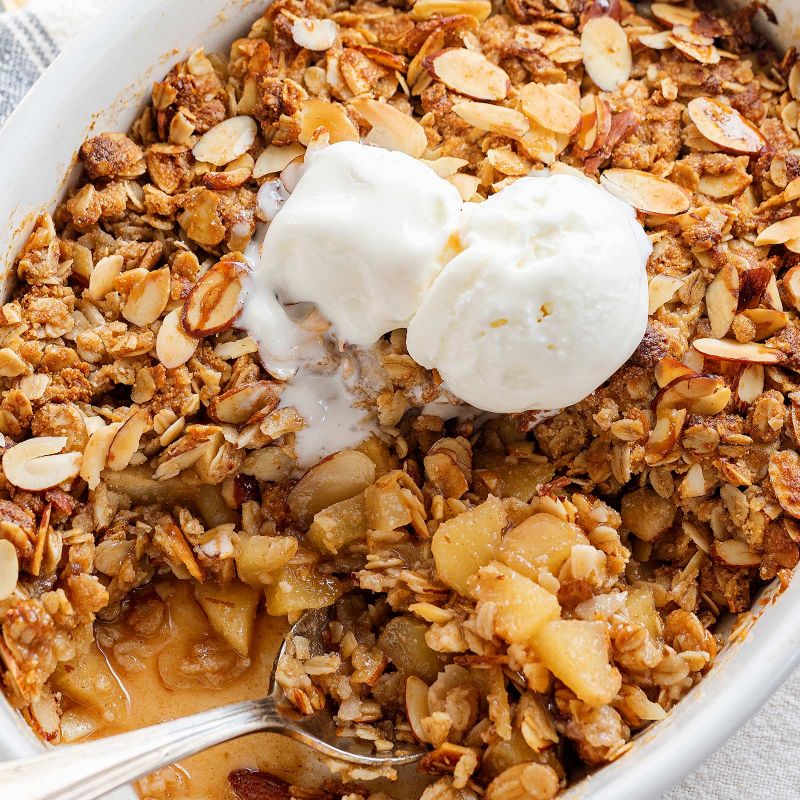 Healthy Apple Crumble Recipe – Apple Crisp Recipe with Oats — Eatwell101