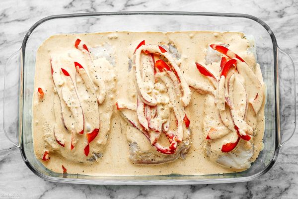 Coconut Curry Baked Cod