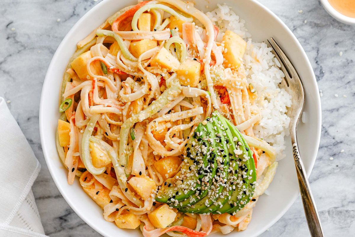 Crab Rice Bowl (10-Minute )