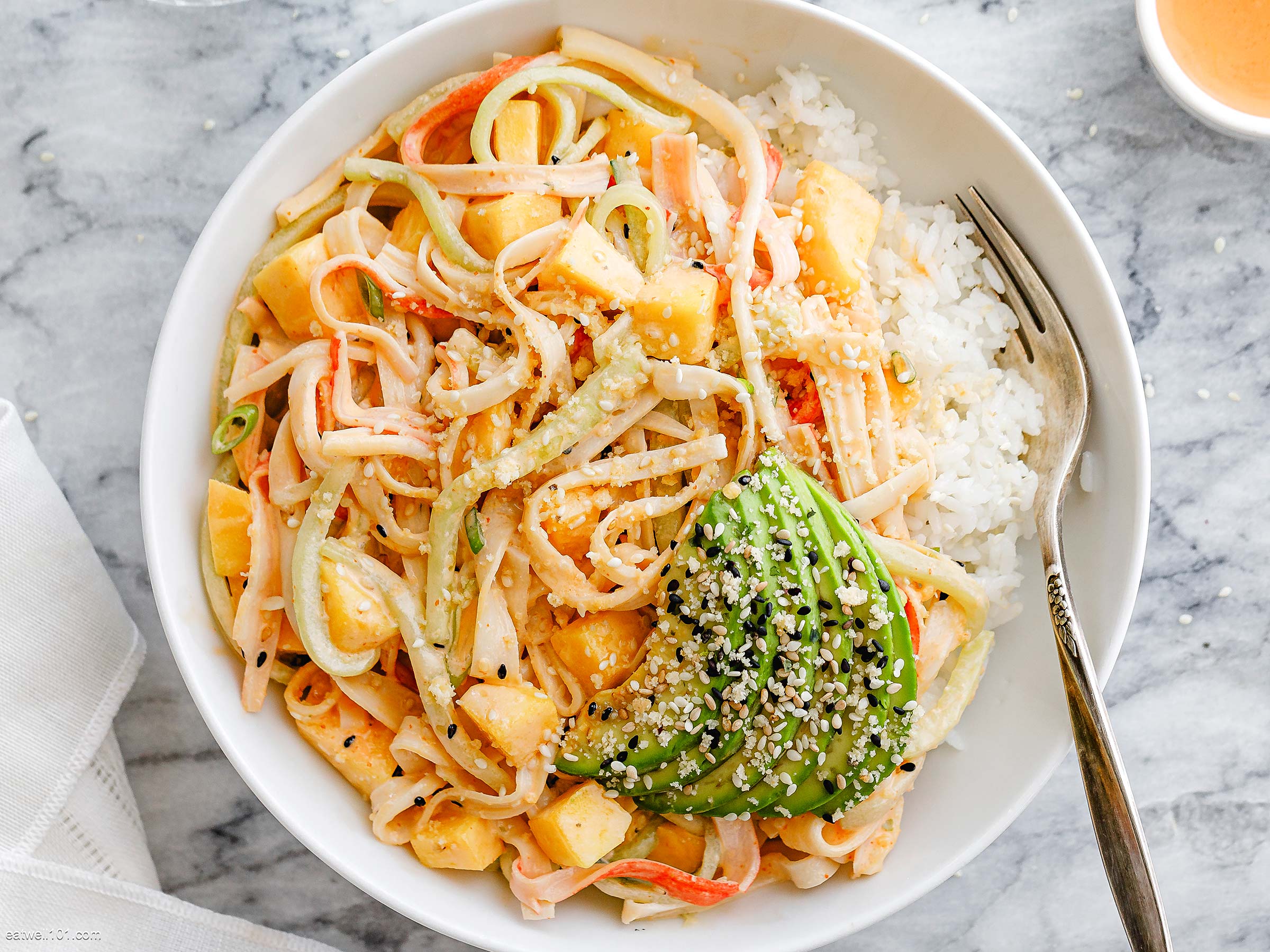 Crab Rice Bowl (10-Minute )