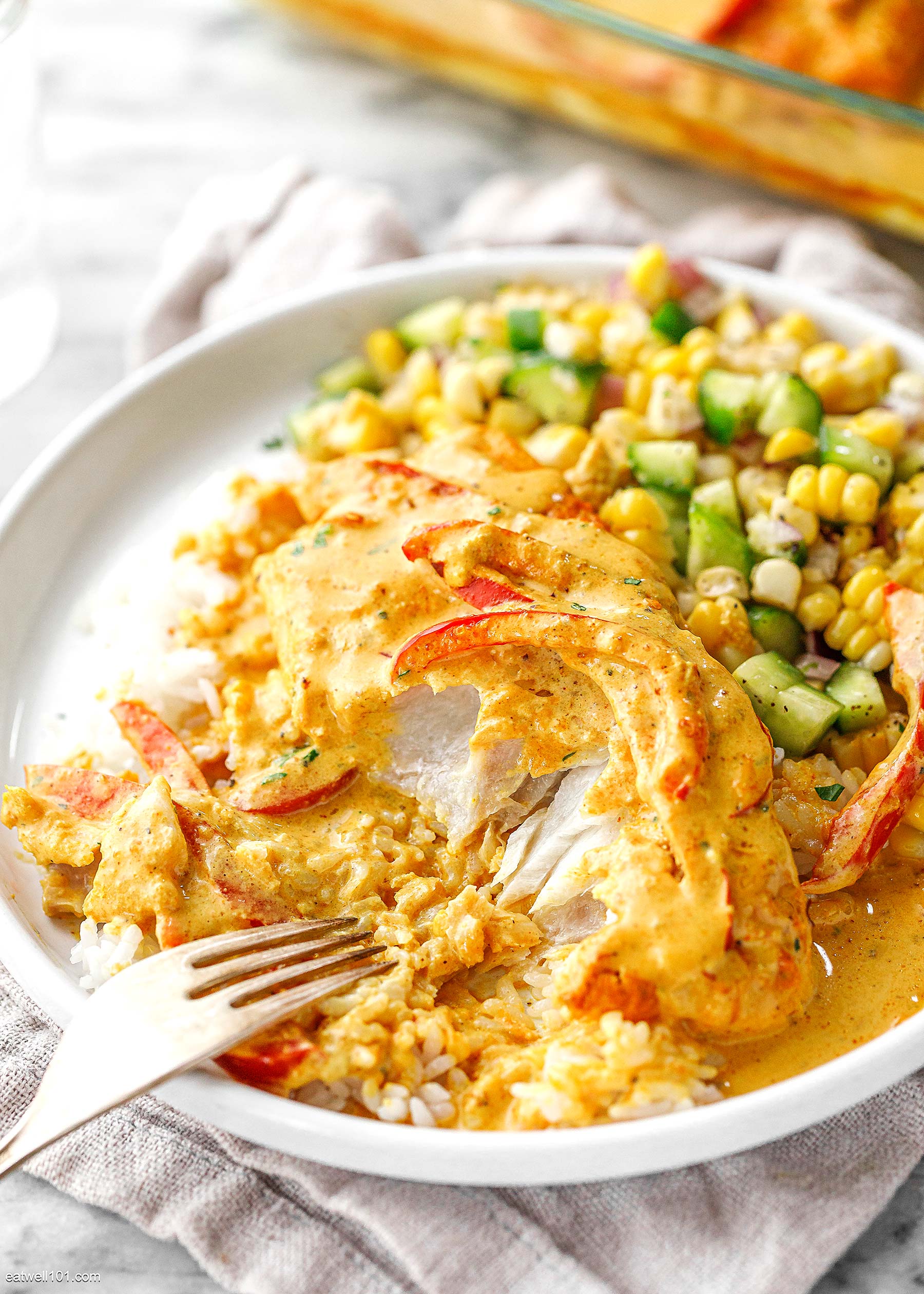 Coconut Curry Baked Cod Recipe – How to Bake Cod in the Oven — Eatwell101