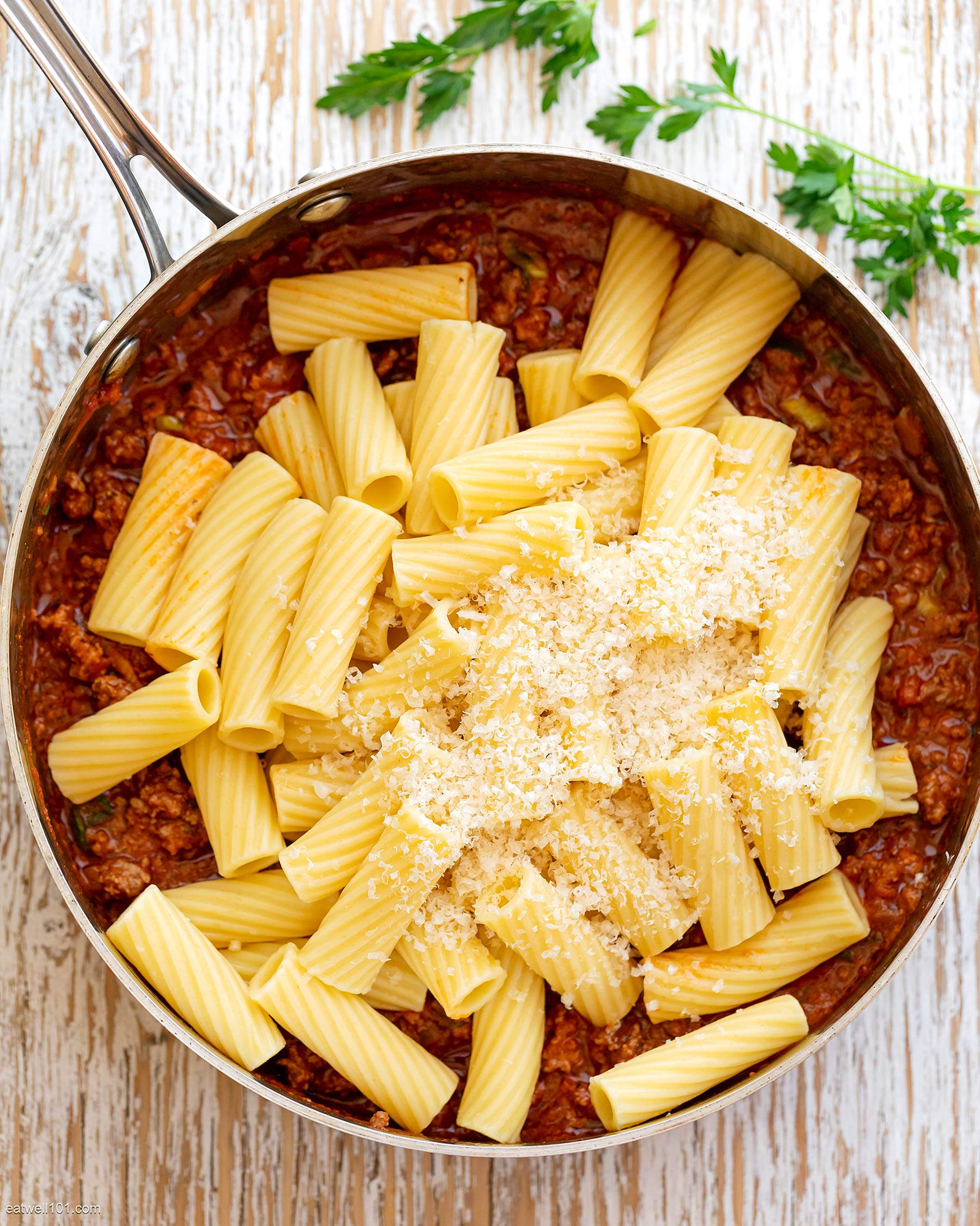 Ground Beef Pasta Recipe In Tomato Sauce Beef Ragu Pasta Recipe 