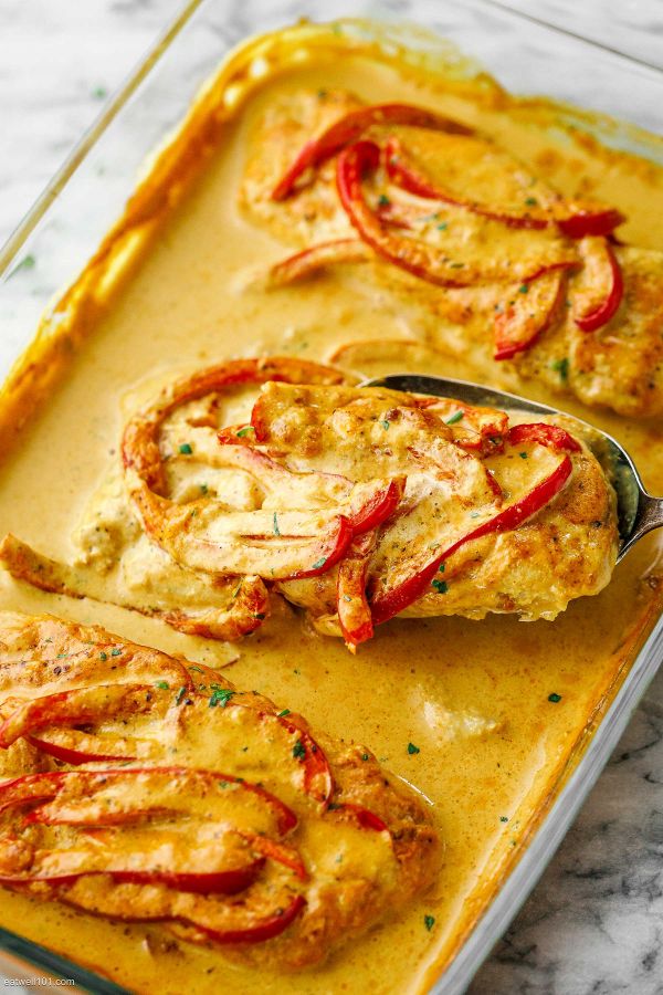 Coconut Curry Baked Cod - #recipe by #eatwell101 - https://www.eatwell101.com/coconut-curry-baked-cod-fish-recipe