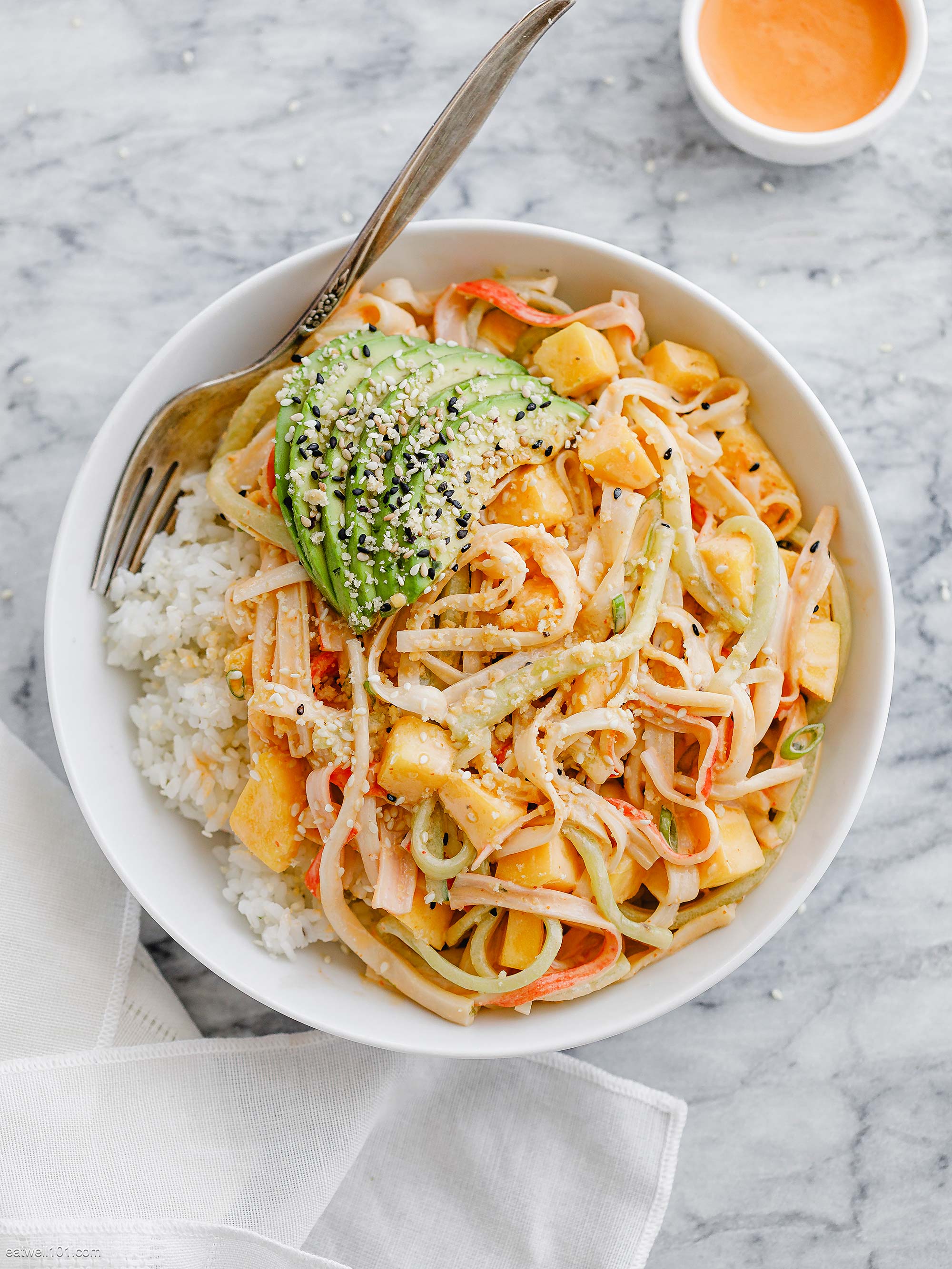 Crab Rice Bowl Recipe – Japanese Crab Salad Recipe — Eatwell101
