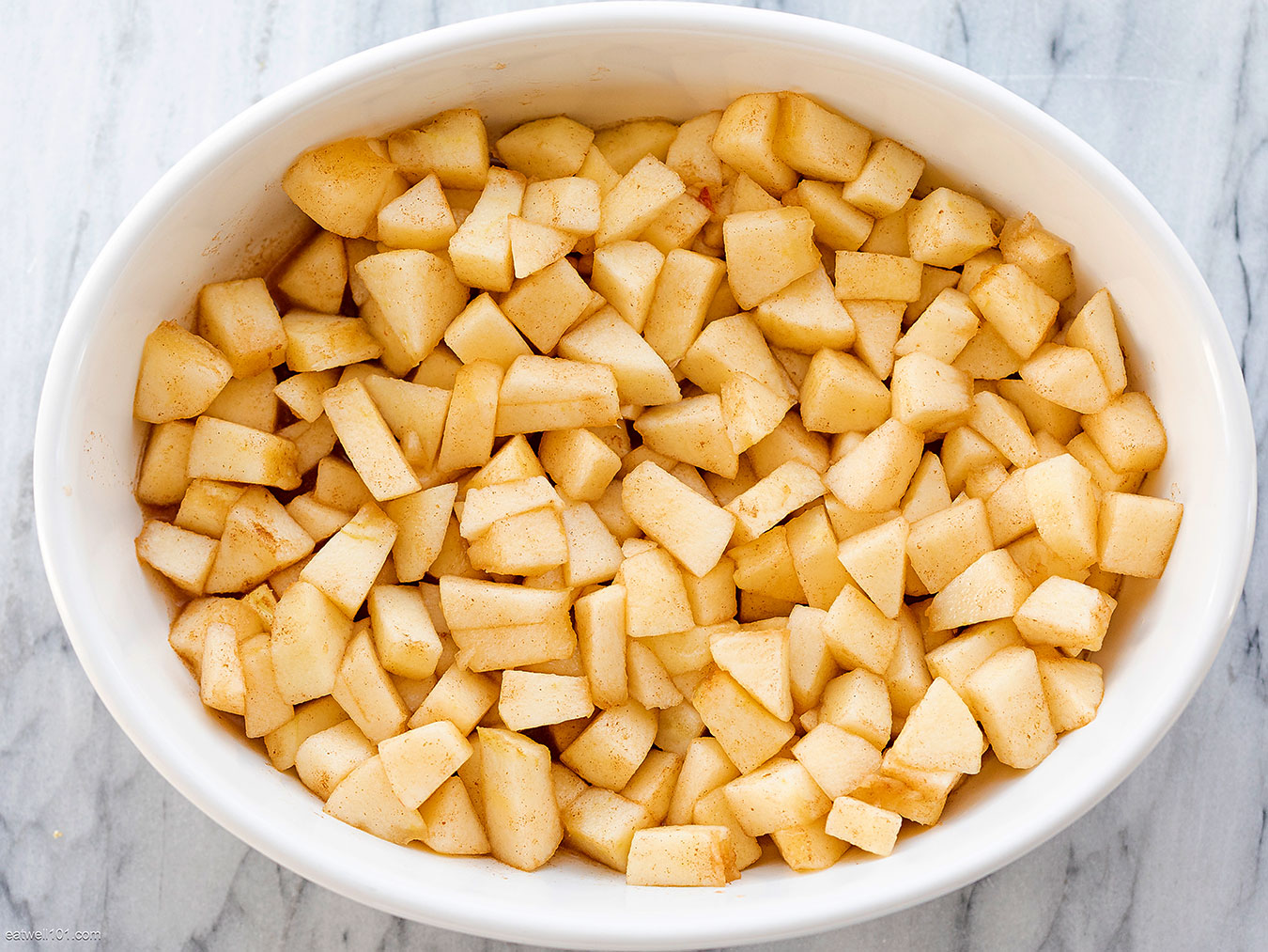 ingredients for apple crisp