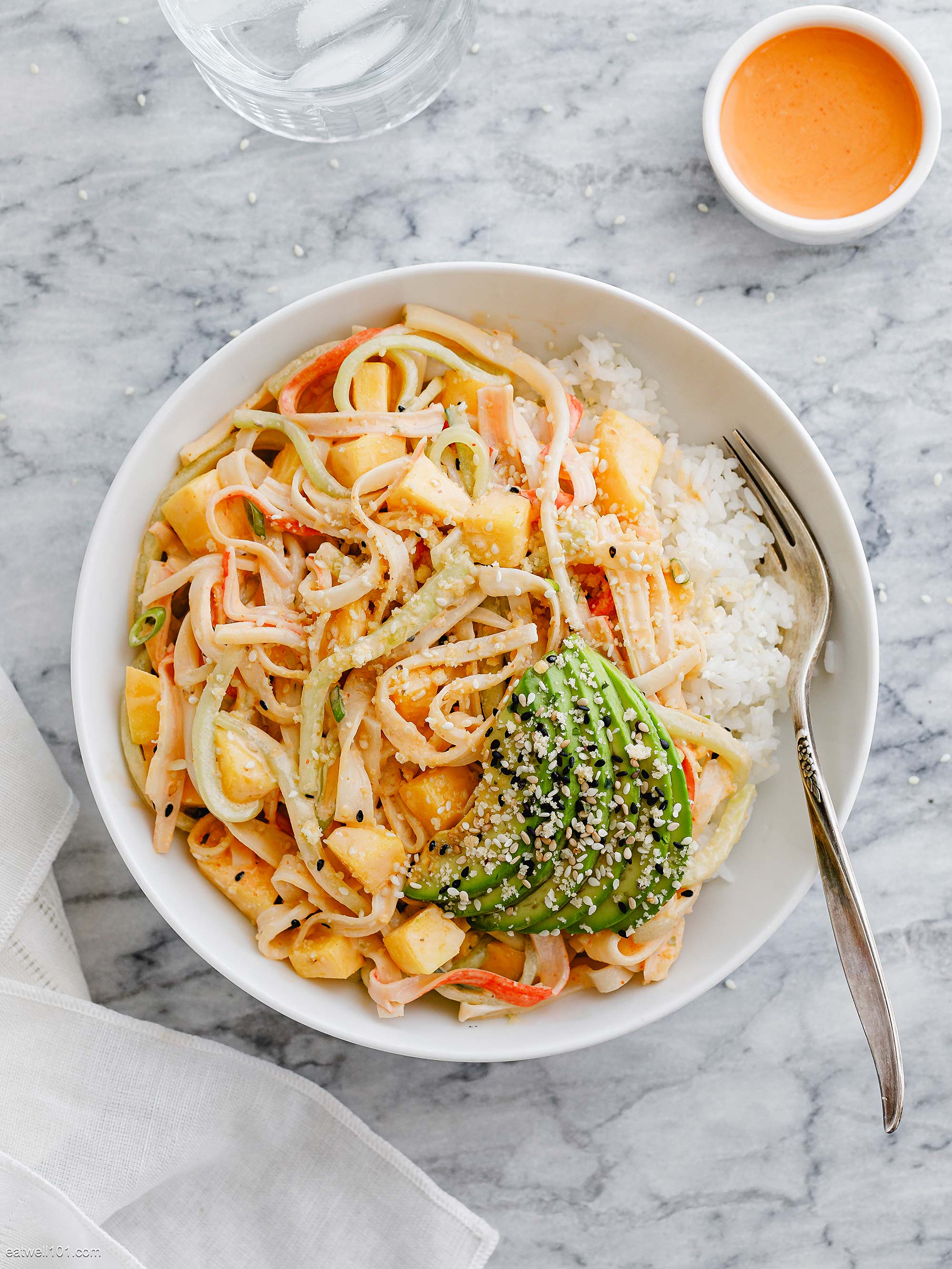 japanese Crab Salad Bowl Recipe