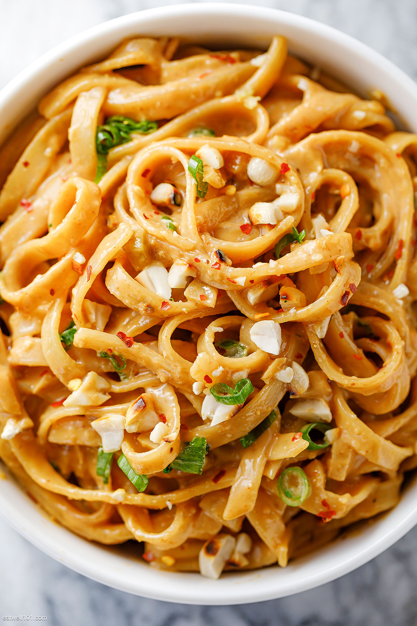 thai peanut butter noodles