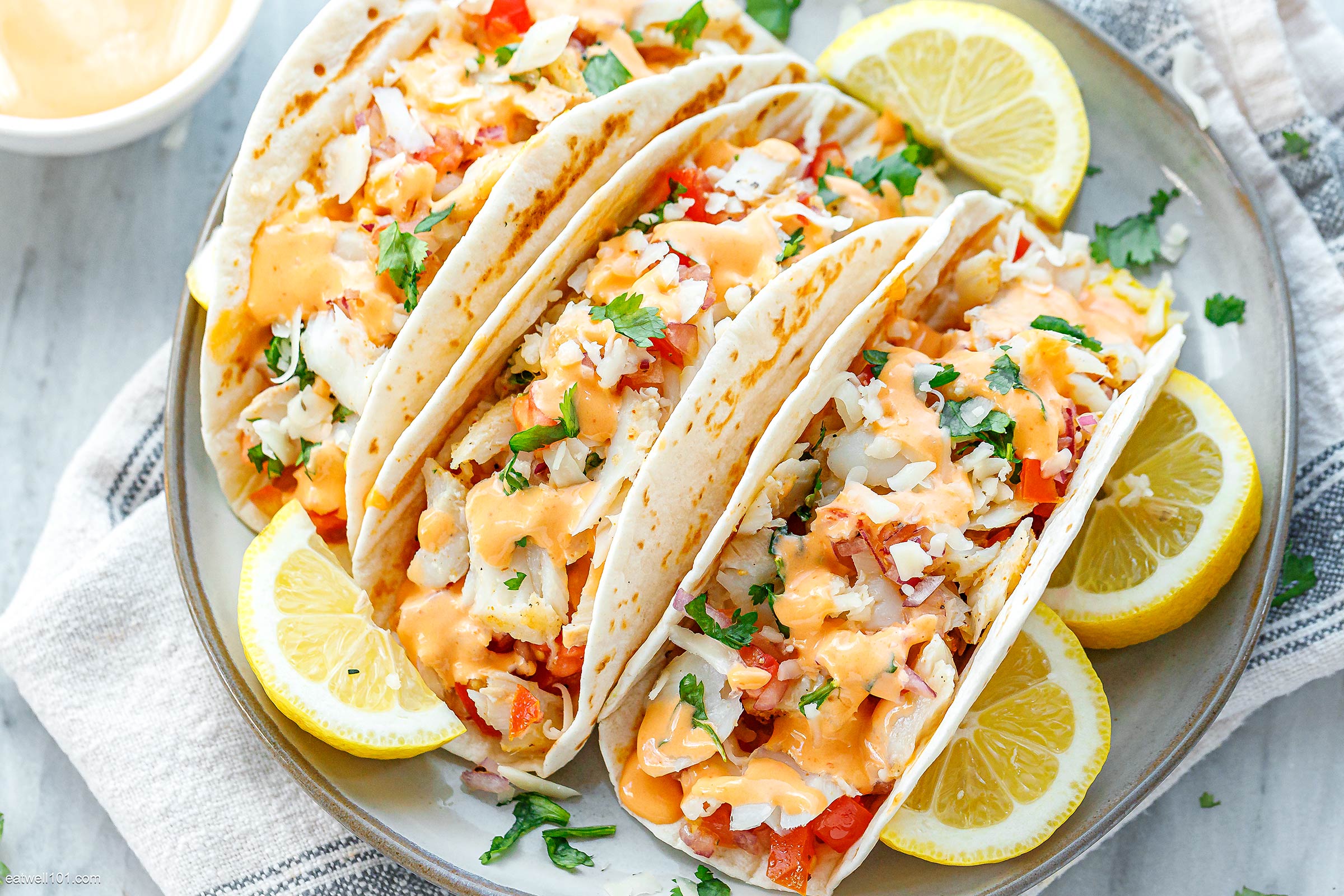 Sheet Pan Breakfast Tacos with Scallion Salsa