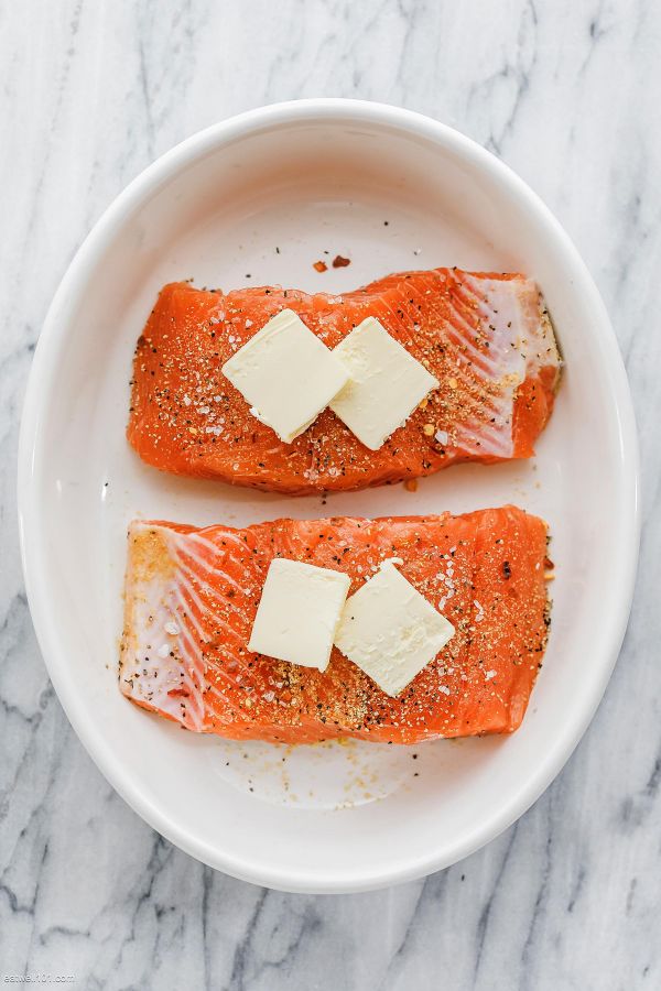 Easy Garlic-butter Baked Salmon
