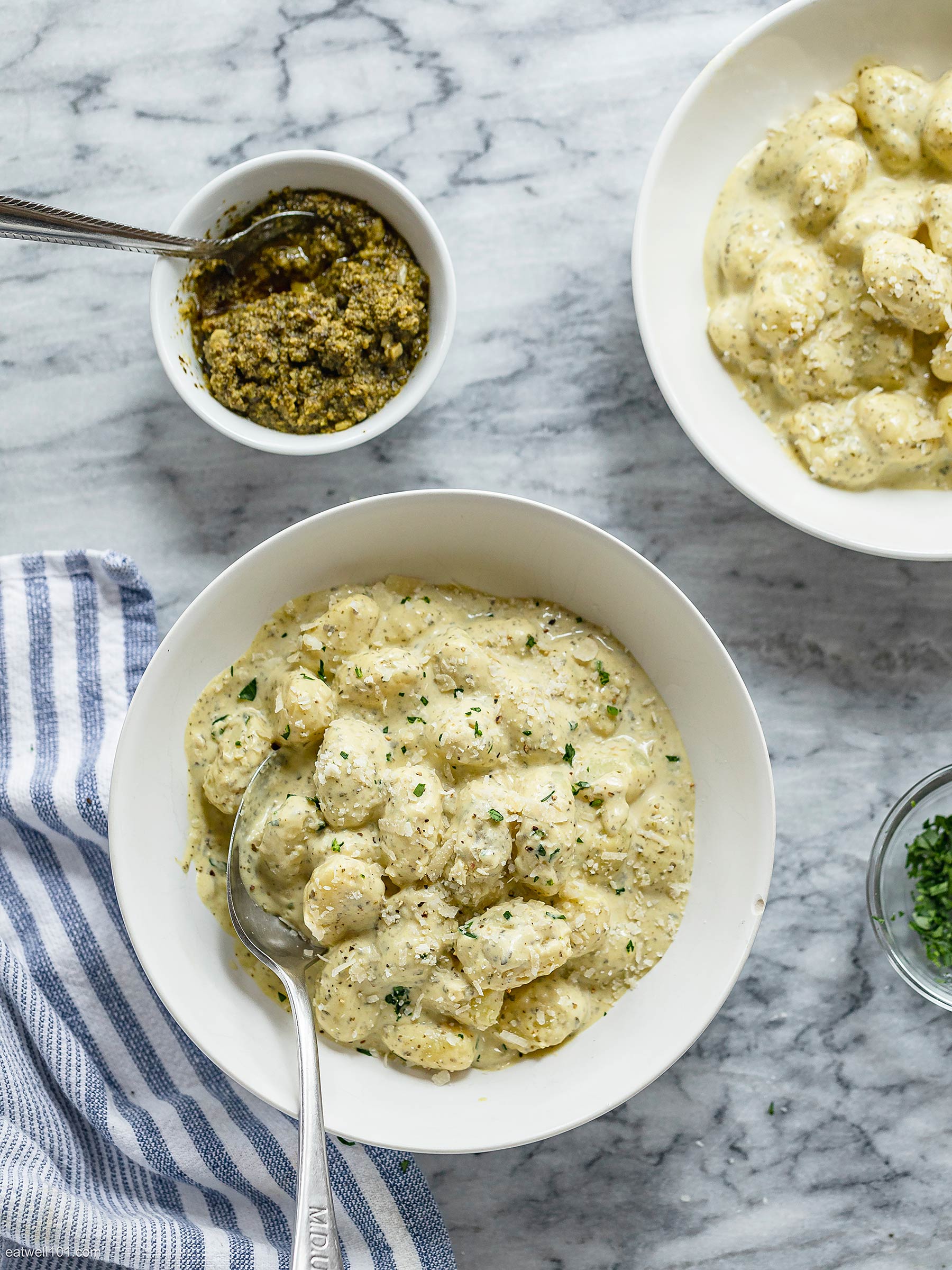 Creamy Pesto Gnocchi Recipe – How to Cook Pesto Gnocchi — Eatwell101