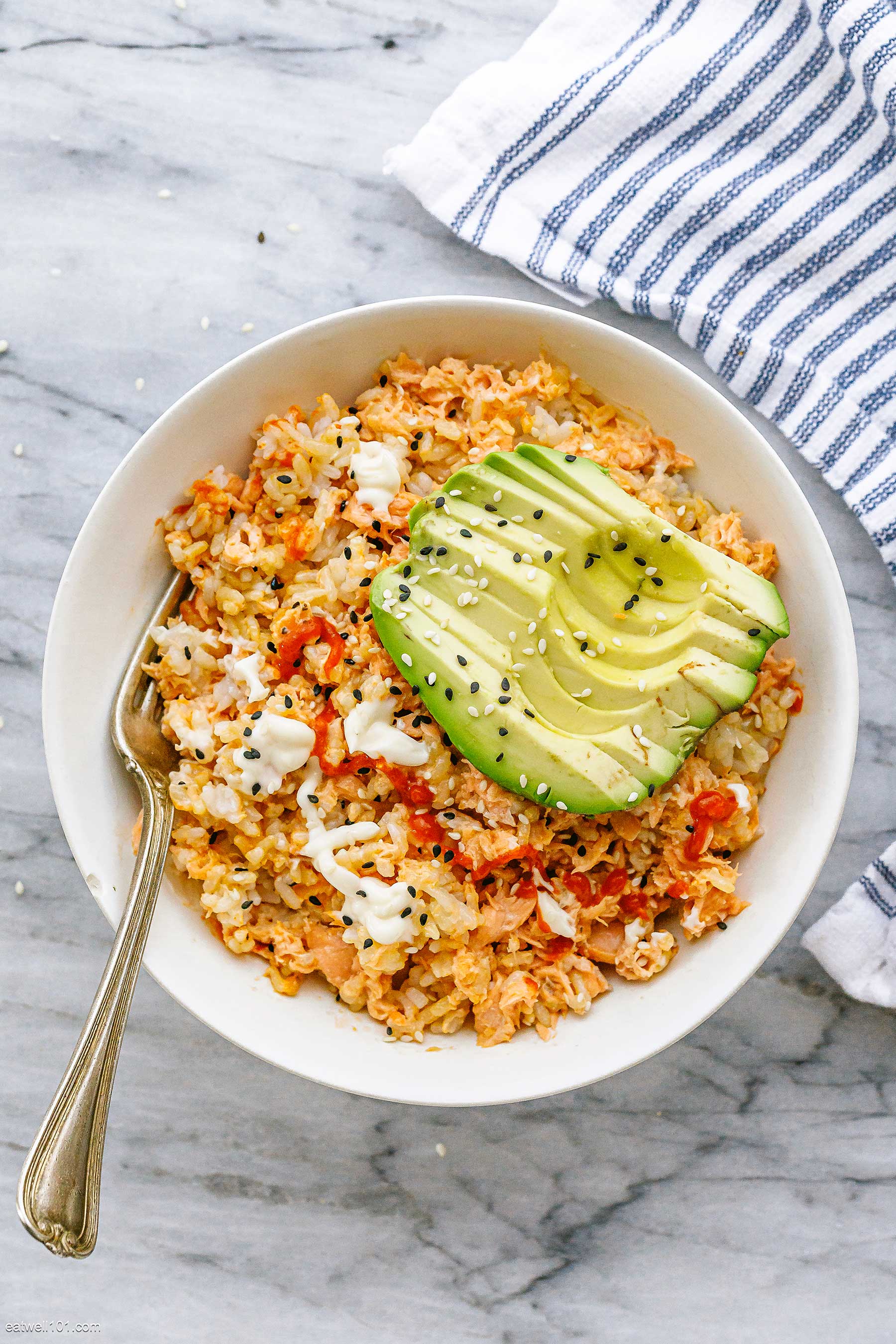 Salmon Rice Bowl Recipe Salmon Bowl Recipe — Eatwell101