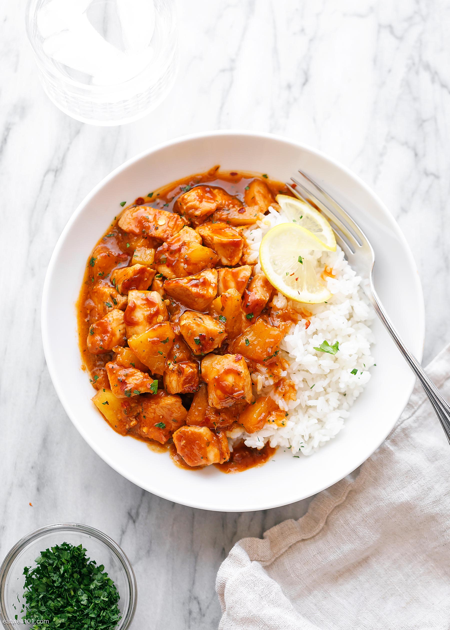 Instant Pot Hawaiian Chicken and Pineapple