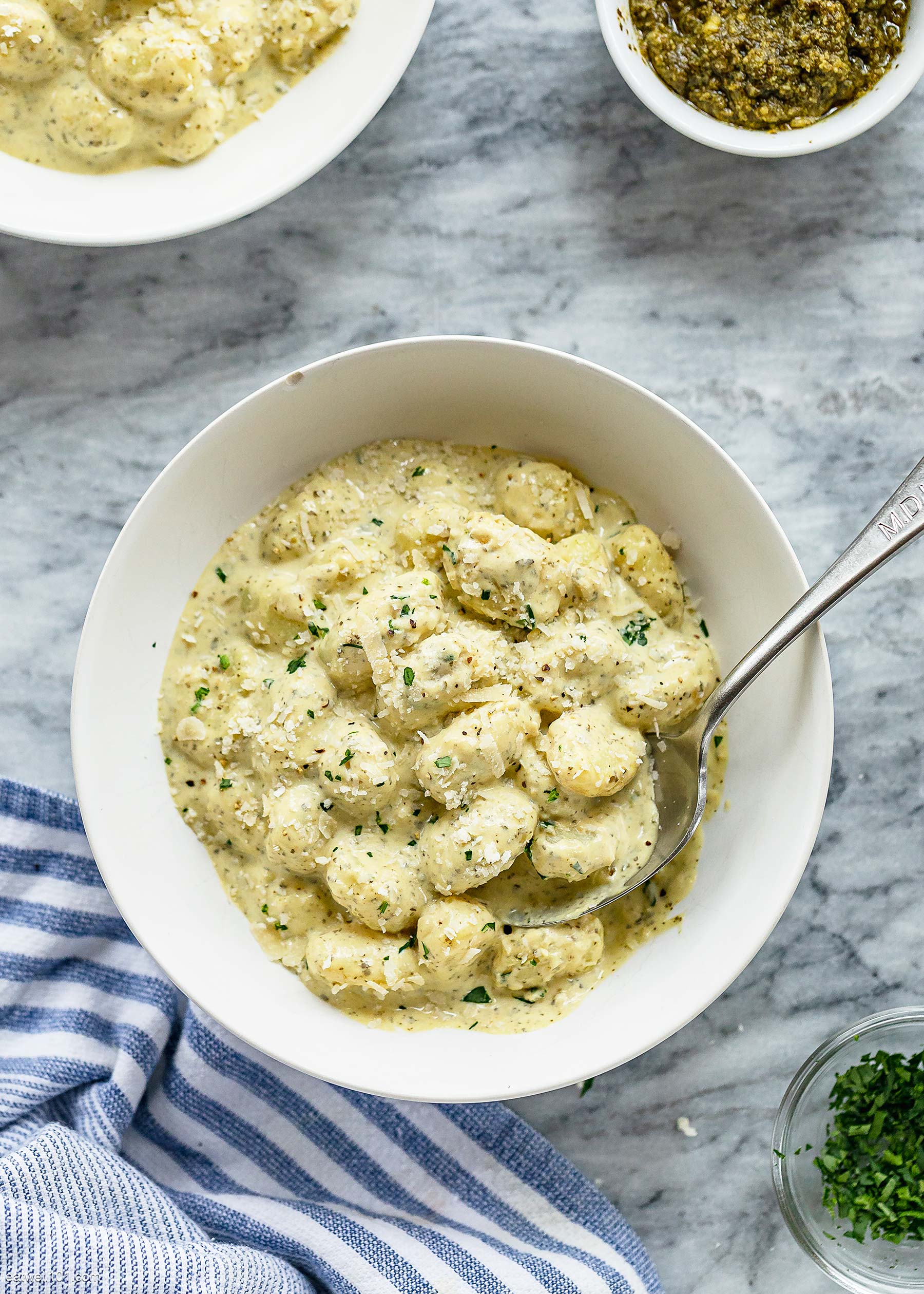 Creamy Pesto Gnocchi Recipe – How to Cook Pesto Gnocchi — Eatwell101