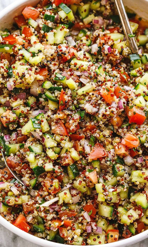 Quinoa Cucumber Salad