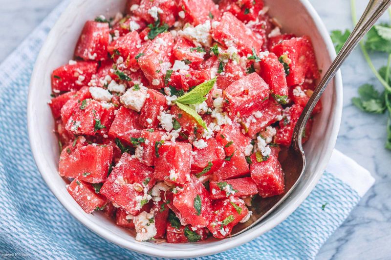 Easy Watermelon Salad