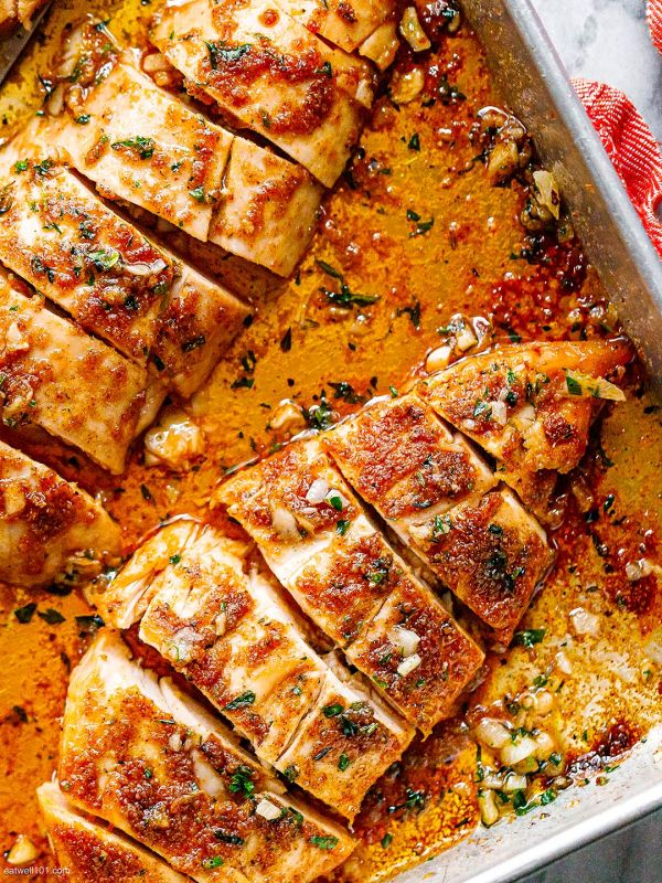 Juicy Oven-Baked Chicken Breasts