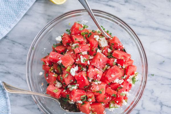 Easy Watermelon Salad