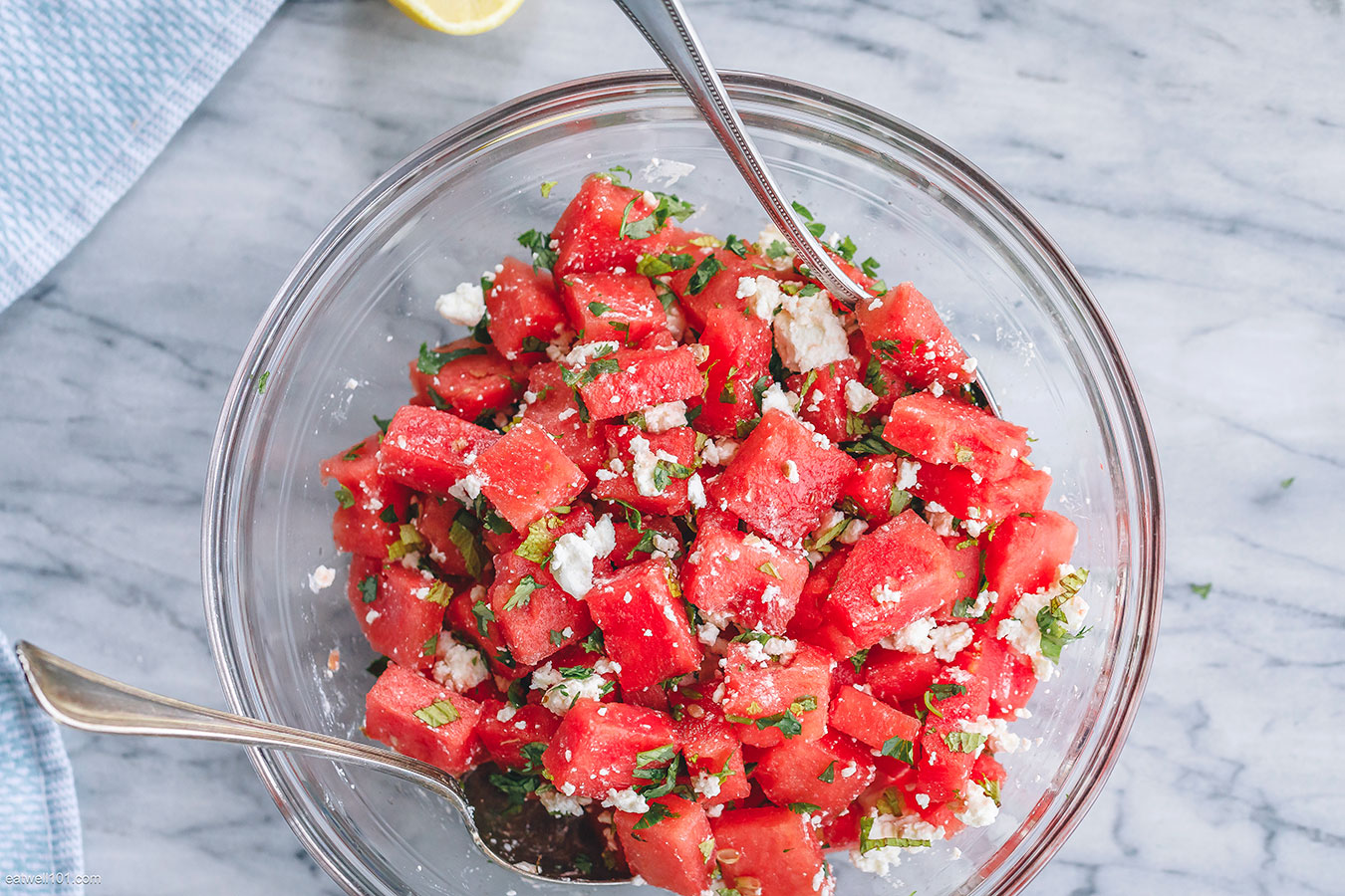 How to Make Watermelon Salad