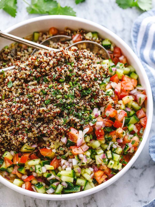 Quinoa Cucumber Salad