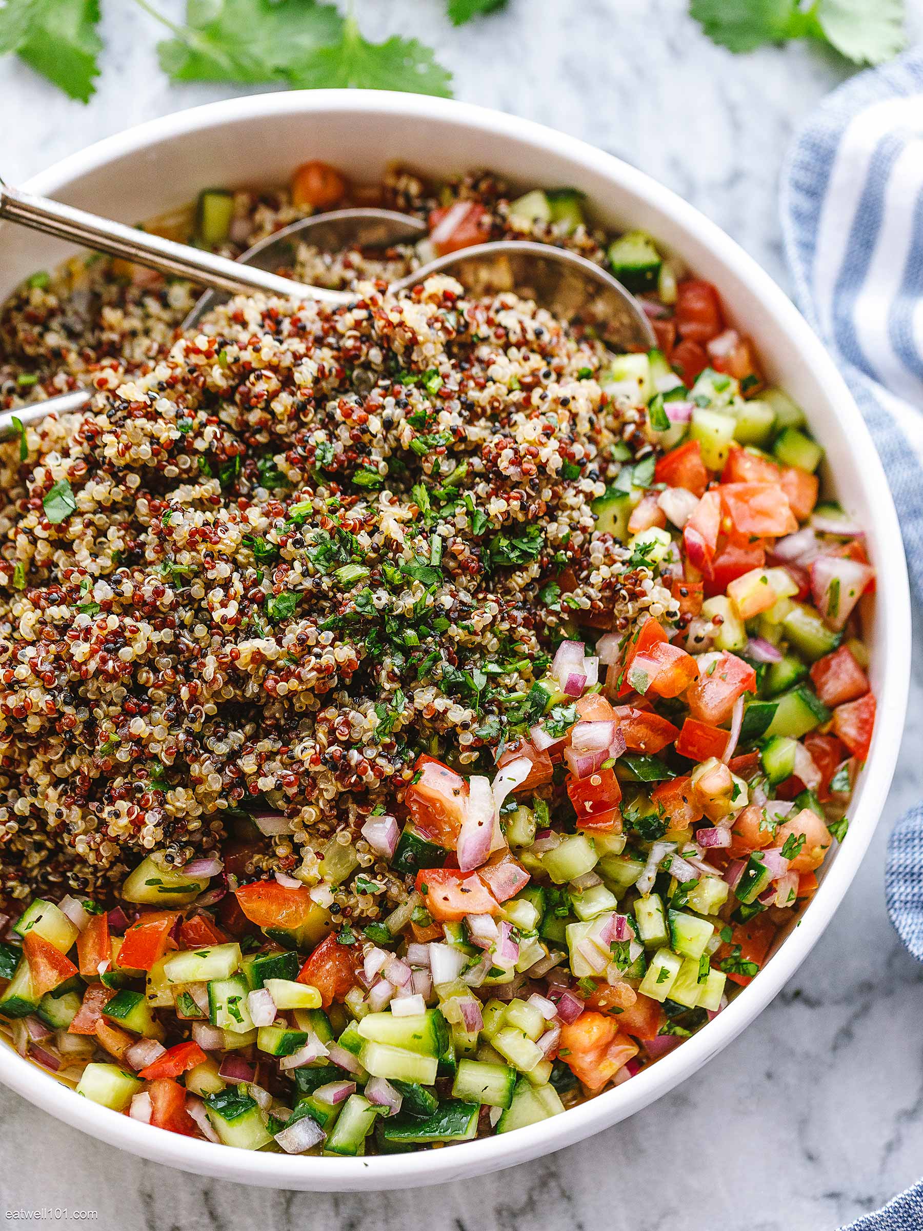 Quinoa Cucumber Salad Recipe – Cucumber and Quinoa Salad Recipe ...