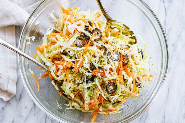 healthy coleslaw recipe