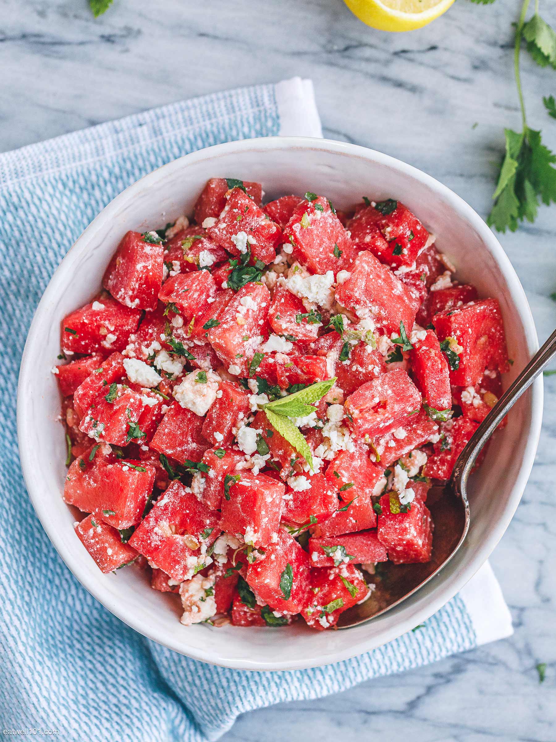 healthy watermelon salad recipe