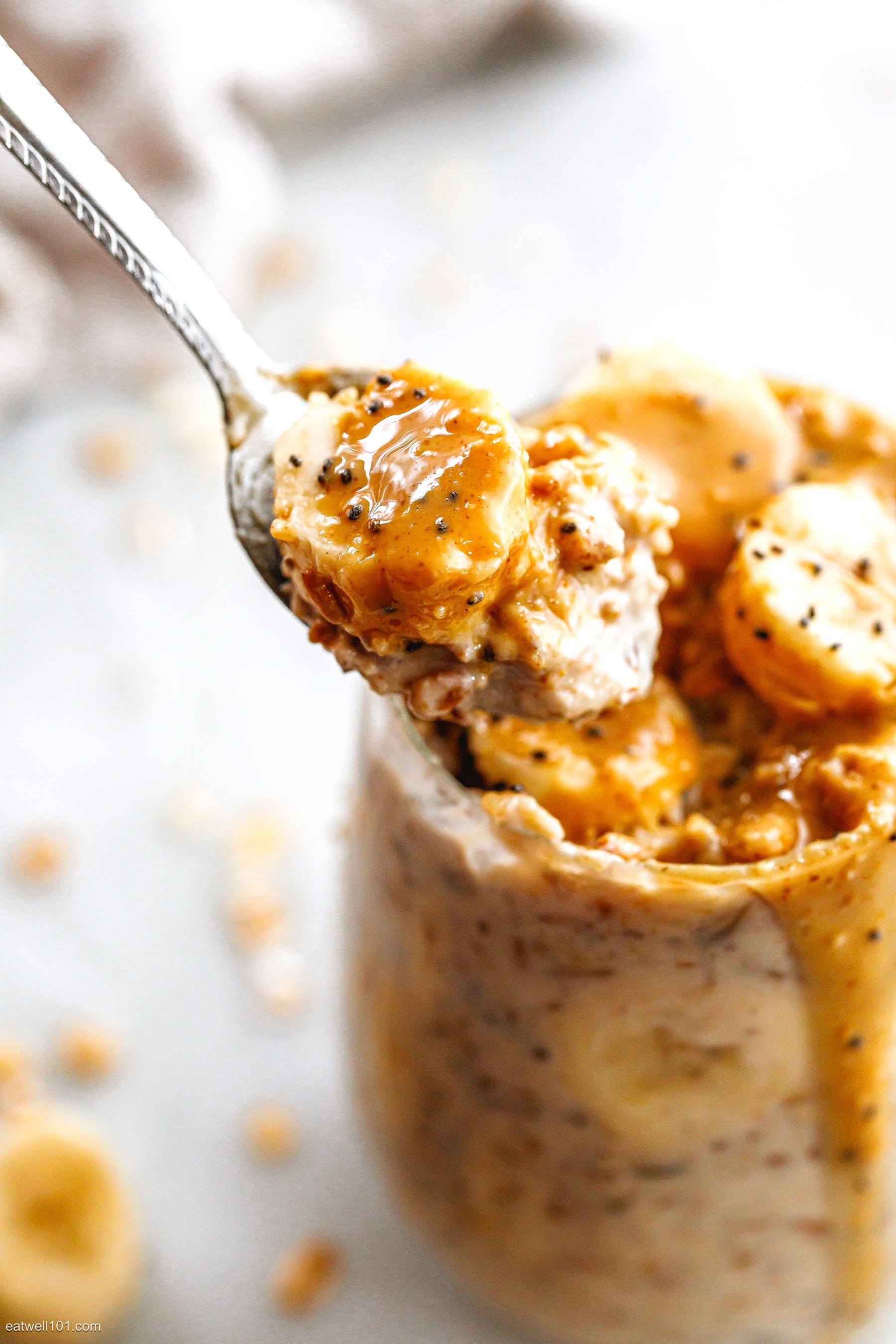 high-protein overnight oats vegan or dairy free