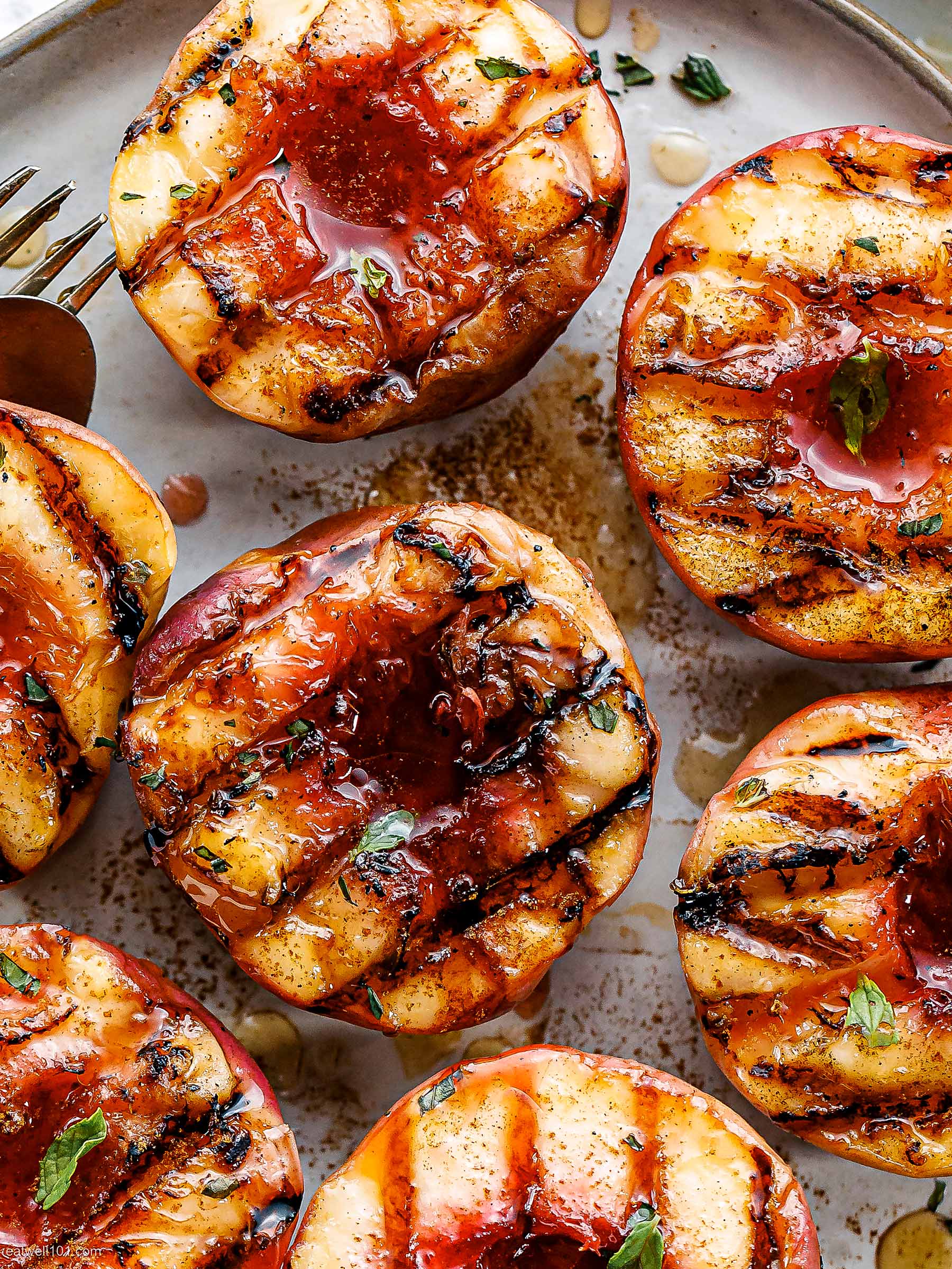 quick grilled peaches recipe